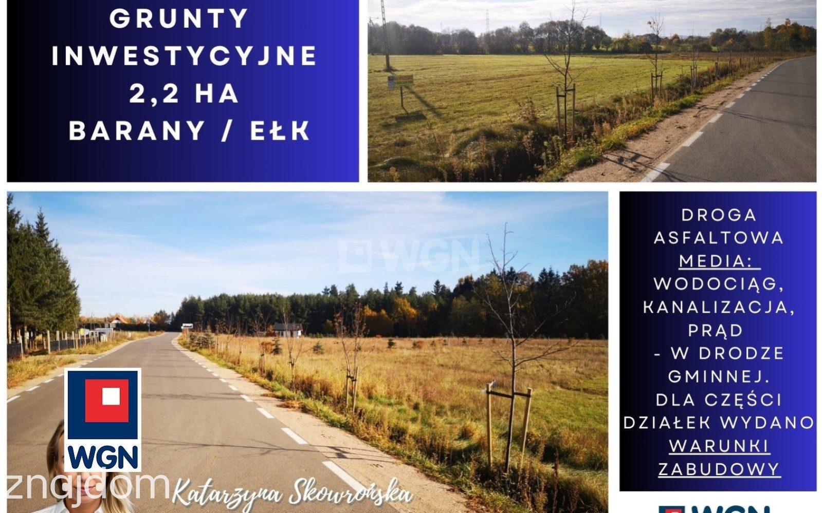 Działka na sprzedaż Barany - zdjęcie 8