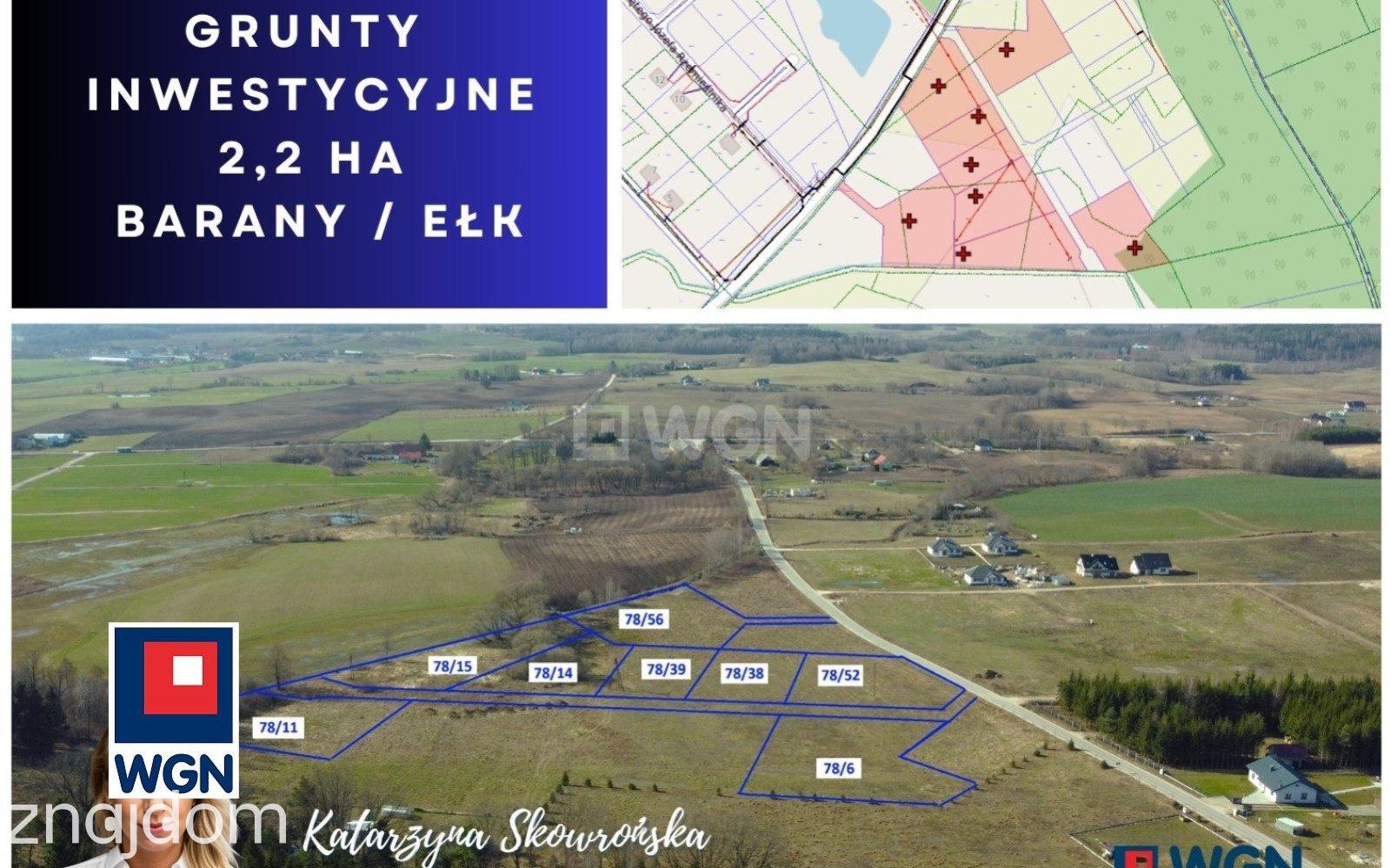 Działka na sprzedaż Barany - zdjęcie 6