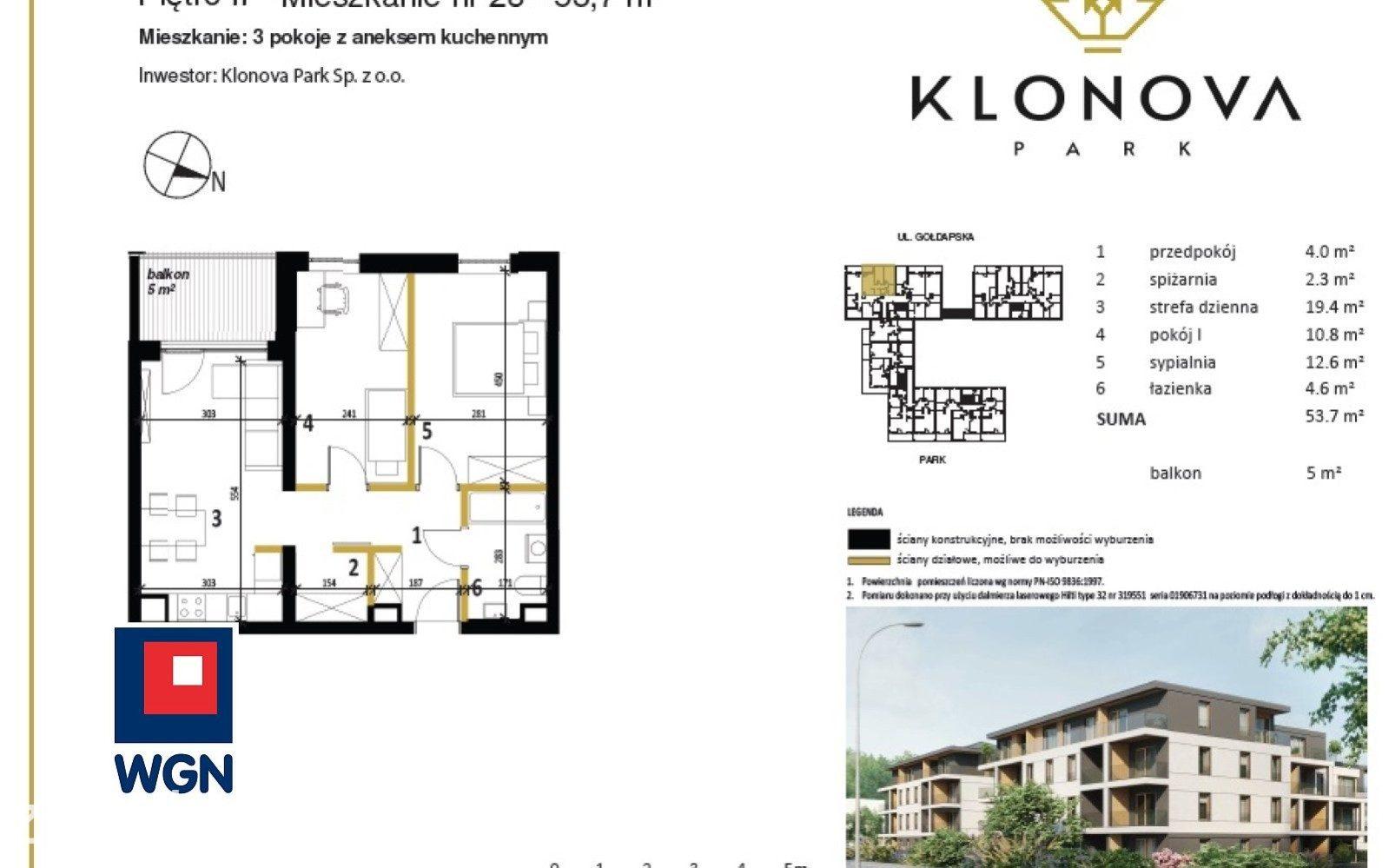 Mieszkanie na  sprzedaż Olecko - Wykończony POD KLUCZ Apartamemt nad jeziorem Olecko Wielkie | 3 pok  | 53,7m | 2 piętro - zdjęcie 4