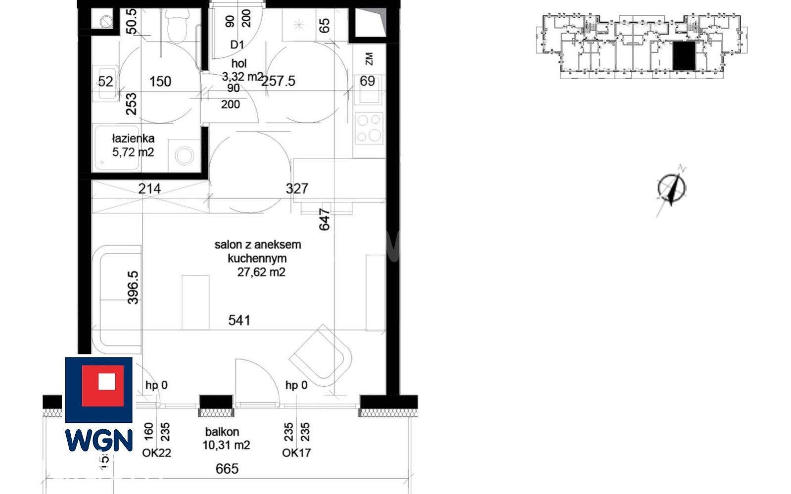 Mieszkanie na sprzedaż Łęczna - Nowe mieszkanie 36,66 m2 na nowoczesnym osiedlu w Łęcznej - zdjęcie 14