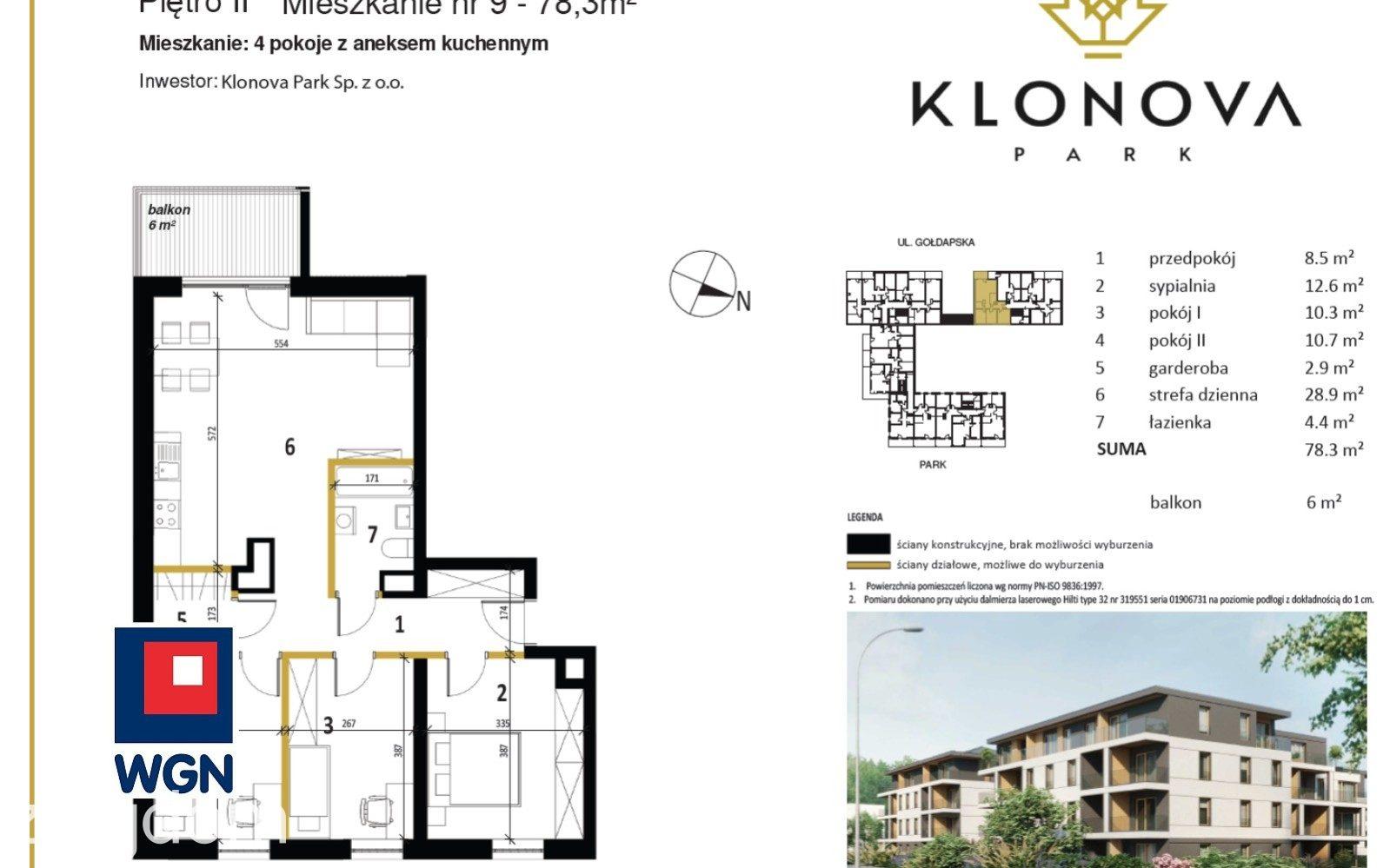 Mieszkanie na sprzedaż Olecko - Klonova Park | Komfortowy Apartament | 4 pokoje | 78,5 m2 - zdjęcie 9