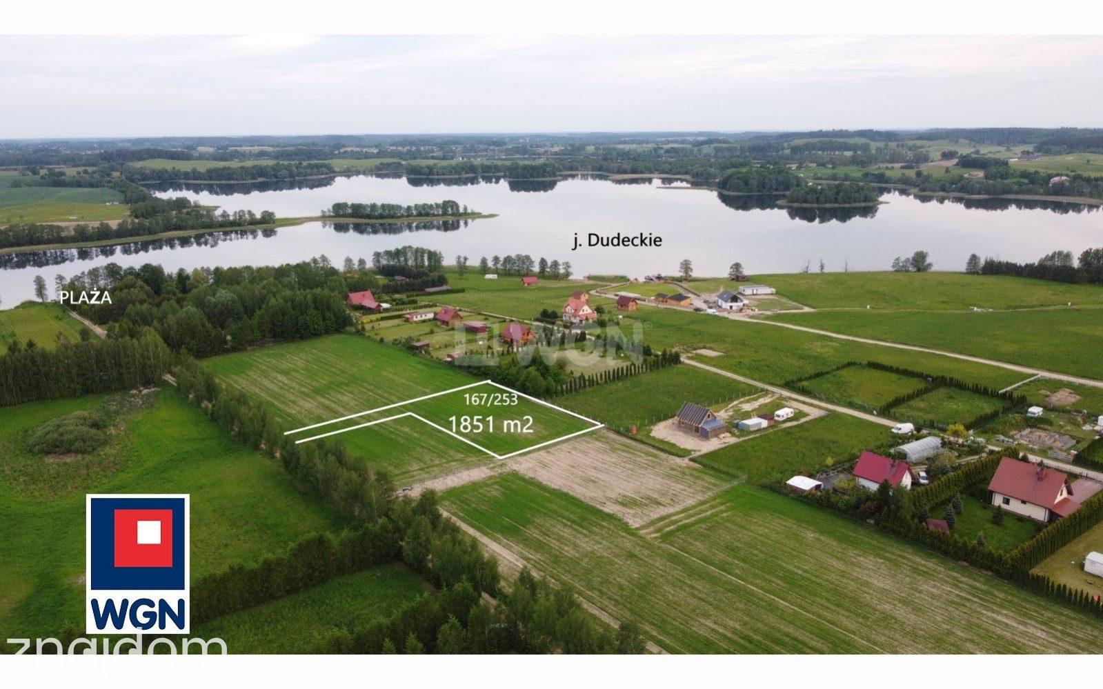 Grunt budowlany jednorodzinny na sprzedaż Giże - Giże | działka 1483 m2 | nad jeziorem Dudeckim - zdjęcie 8