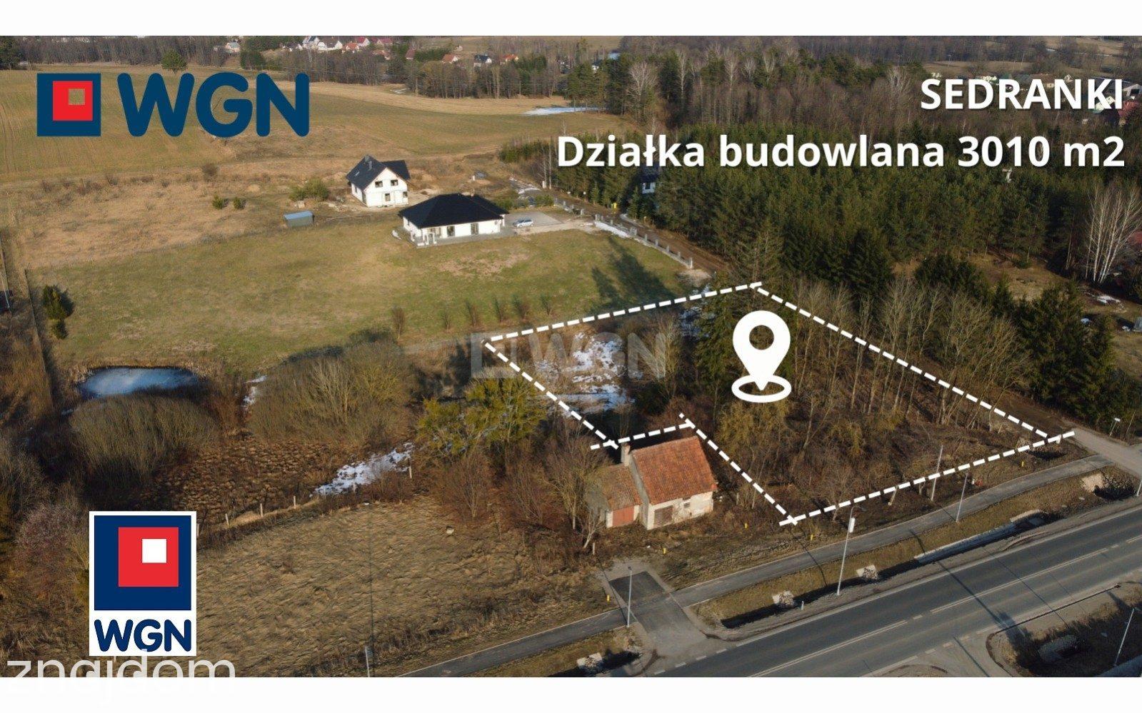 Grunt budowlany jednorodzinny na sprzedaż sedranki - Sedranki | działka budowlana o pow. 3010 m2 - zdjęcie 7