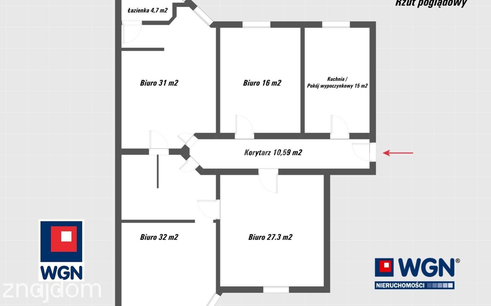 Lokal biurowy na wynajem Poznań - Duży lokal na wynajem 137m2, Centrum, Stare Miasto, Poznań.
