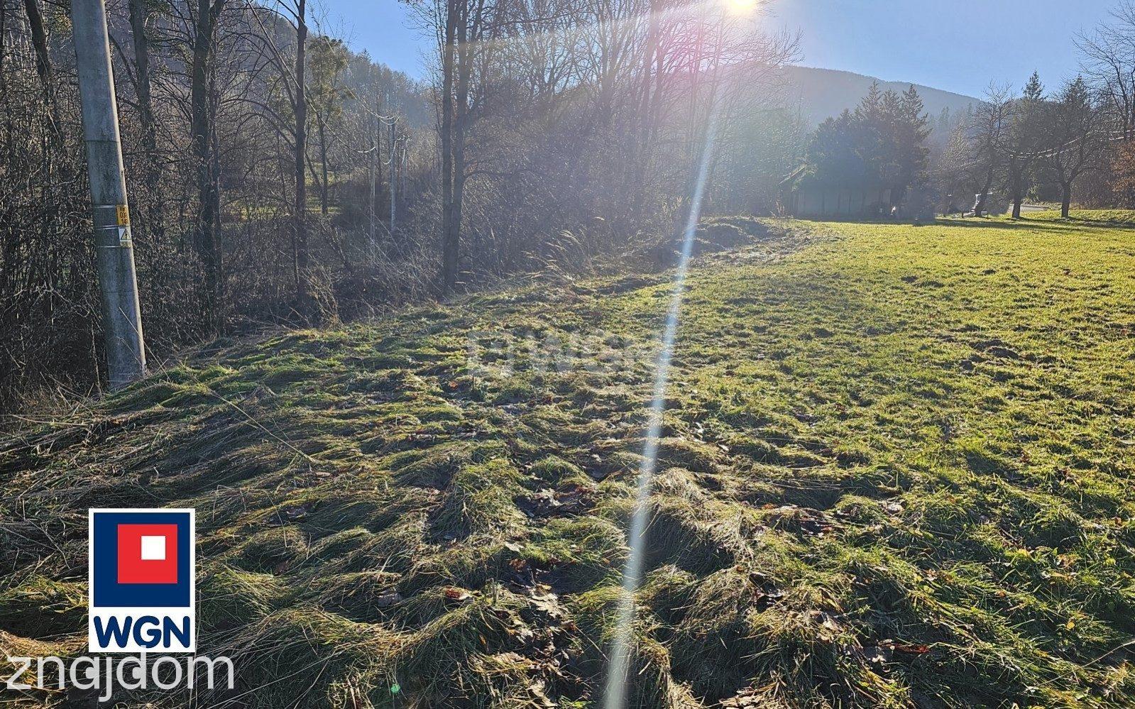 Grunt budowlany jednorodzinny na sprzedaż Ustroń - Urokliwy teren przy strumyku.
