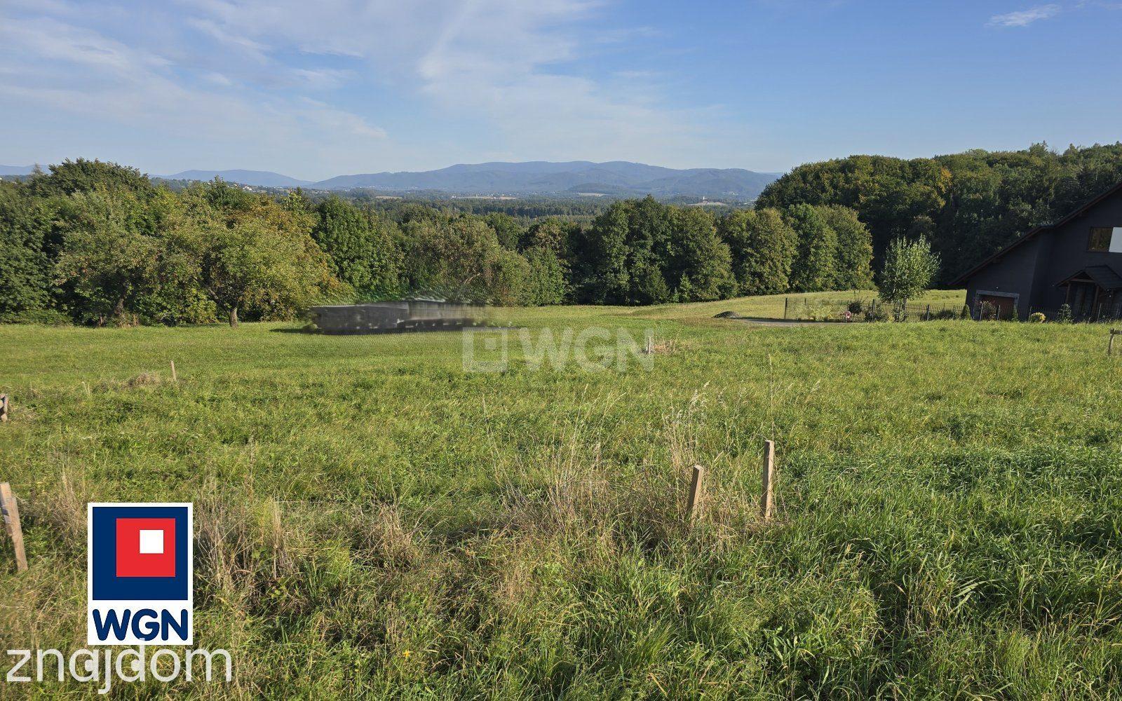 Grunt budowlany jednorodzinny na sprzedaż Skoczów - DZIAŁKA NA WZGÓRZU Z PANORAMĄ BESKIDÓW - zdjęcie 7