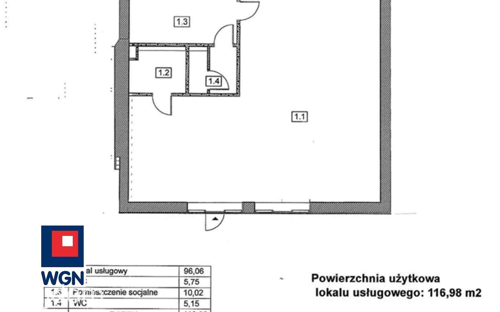 Lokal usługowy na sprzedaż Poznań - Lokal usługowy | 117 m2 | stan deweloperski | nowe osiedle