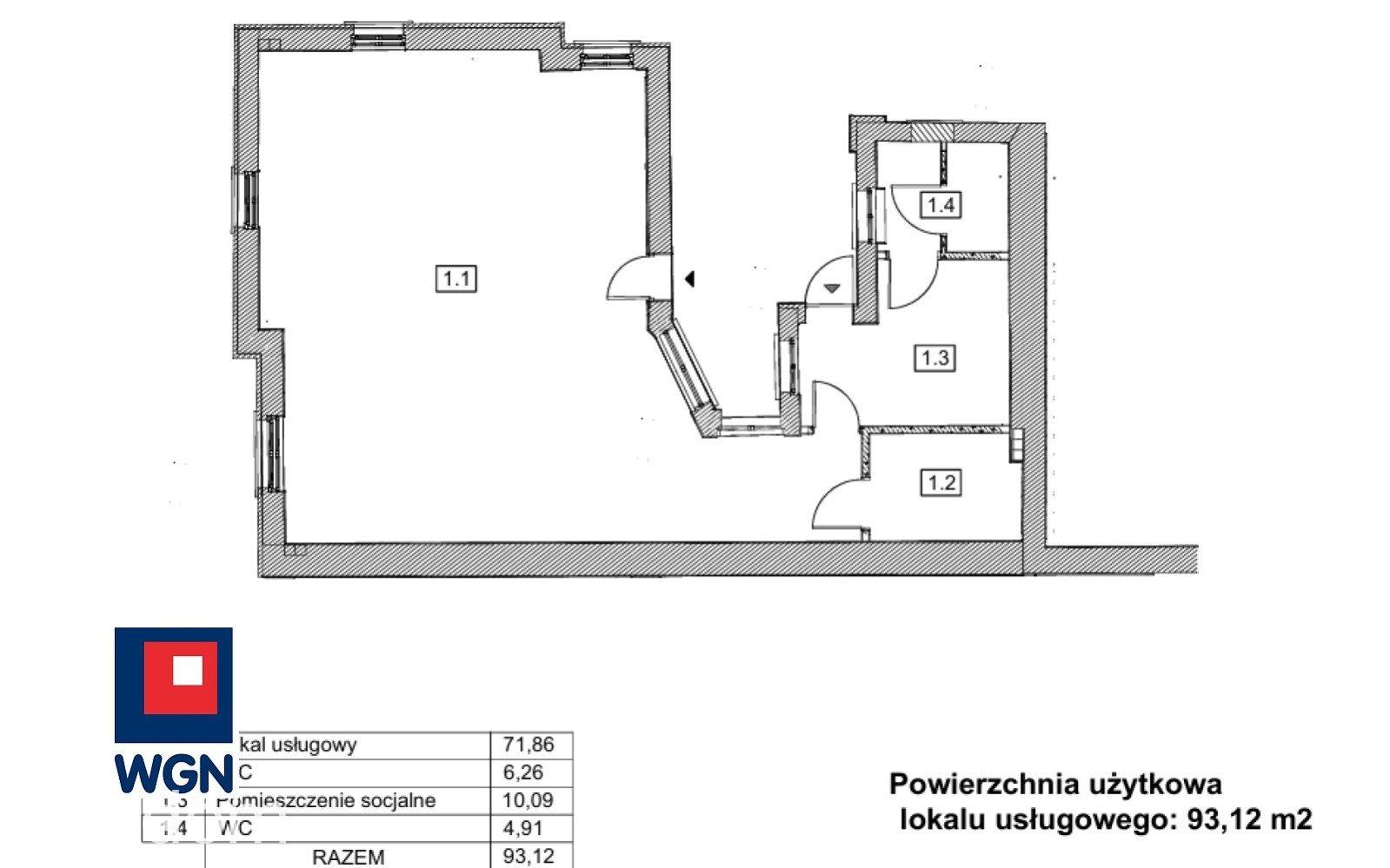 Lokal usługowy na sprzedaż Poznań - Lokal usługowy | nowe osiedle | 93 m2 | piękna architektura.