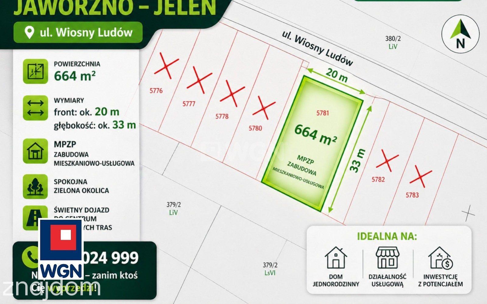 Grunt budowlany jednorodzinny na sprzedaż Jaworzno - działka budowlana Jaworzno Wiosny Ludów - zdjęcie 10