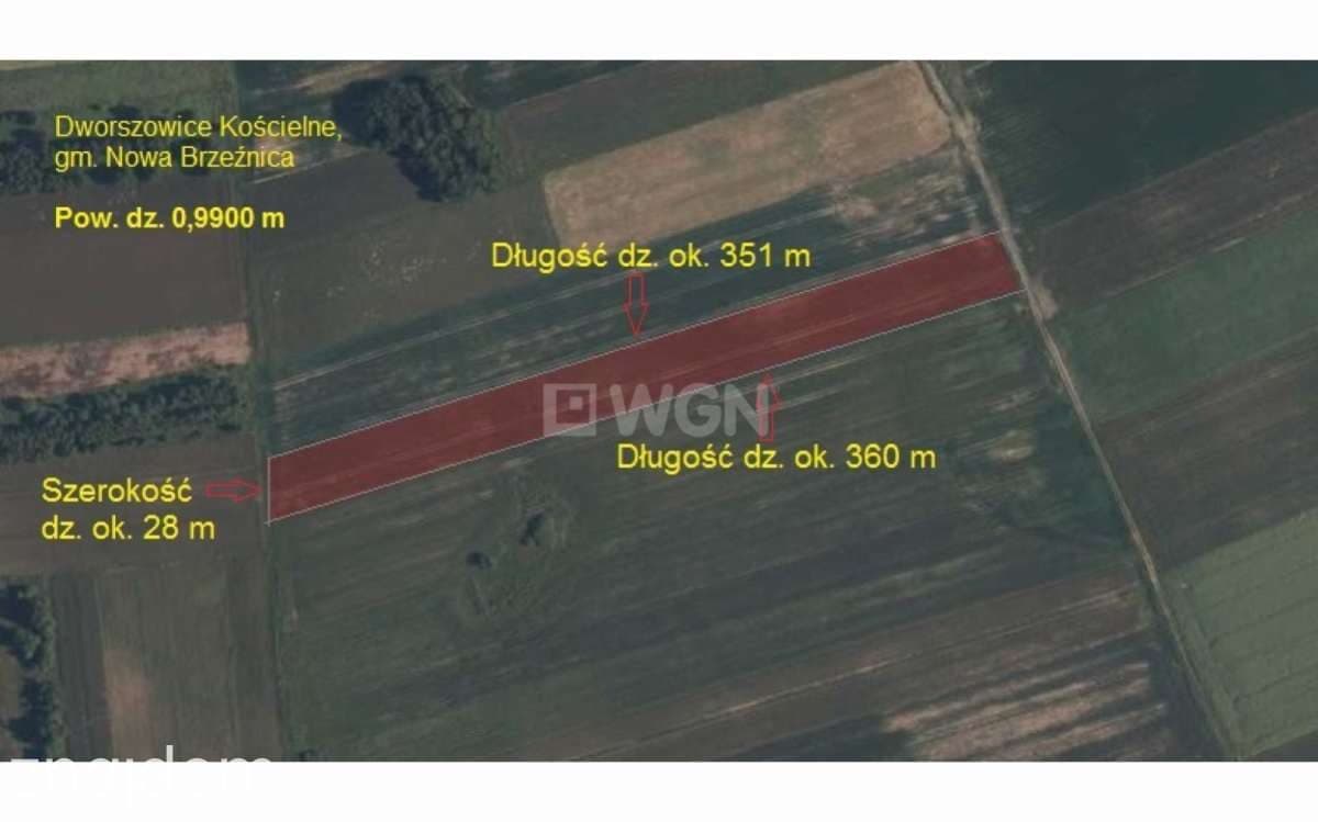Działka na sprzedaż Dworszowice Kościelne - zdjęcie 1