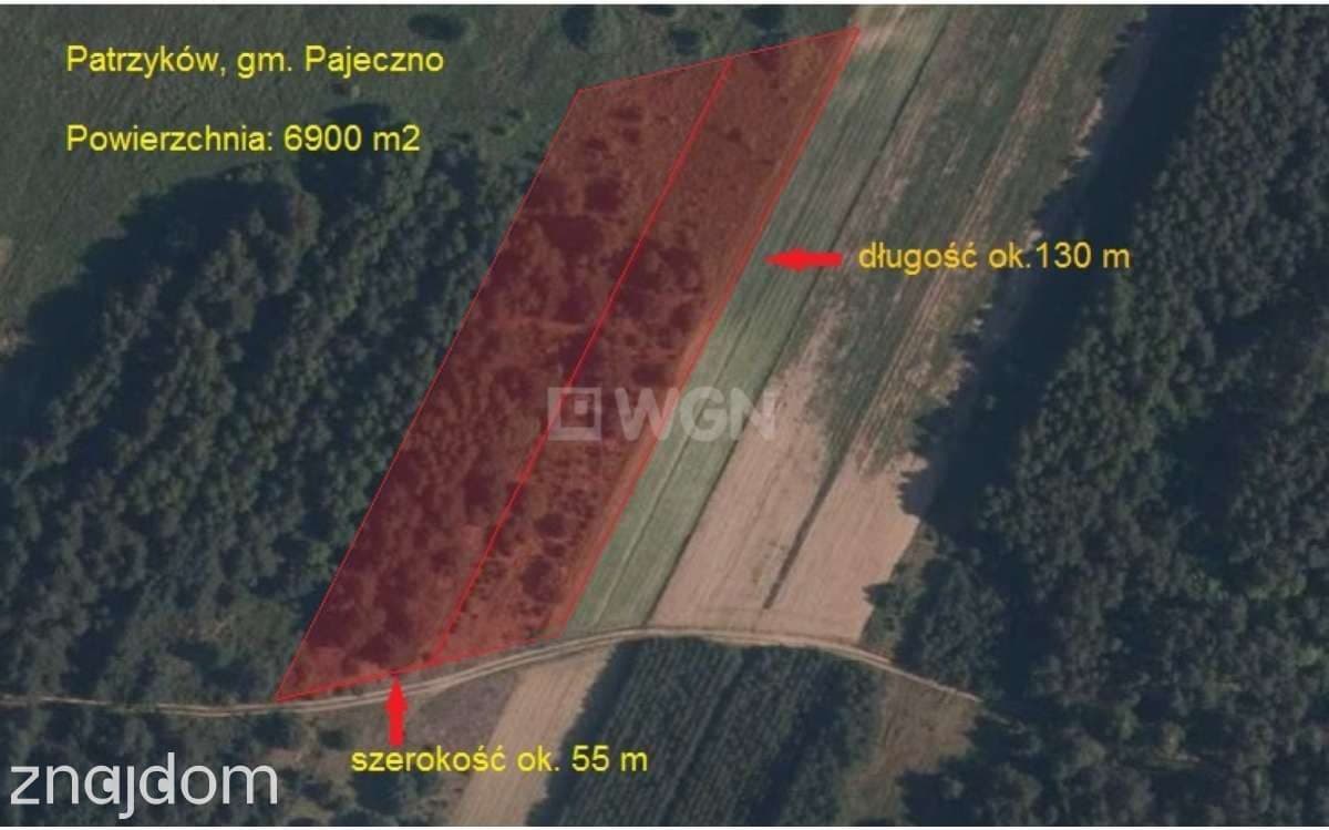 Działka na sprzedaż Patrzyków