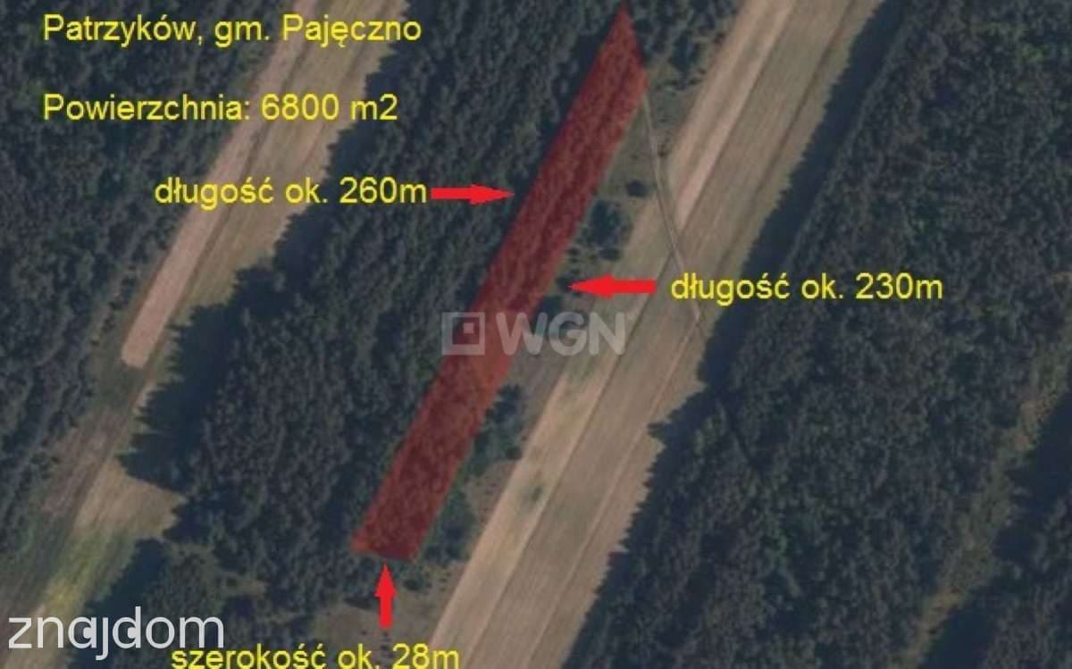 Działka na sprzedaż Patrzyków