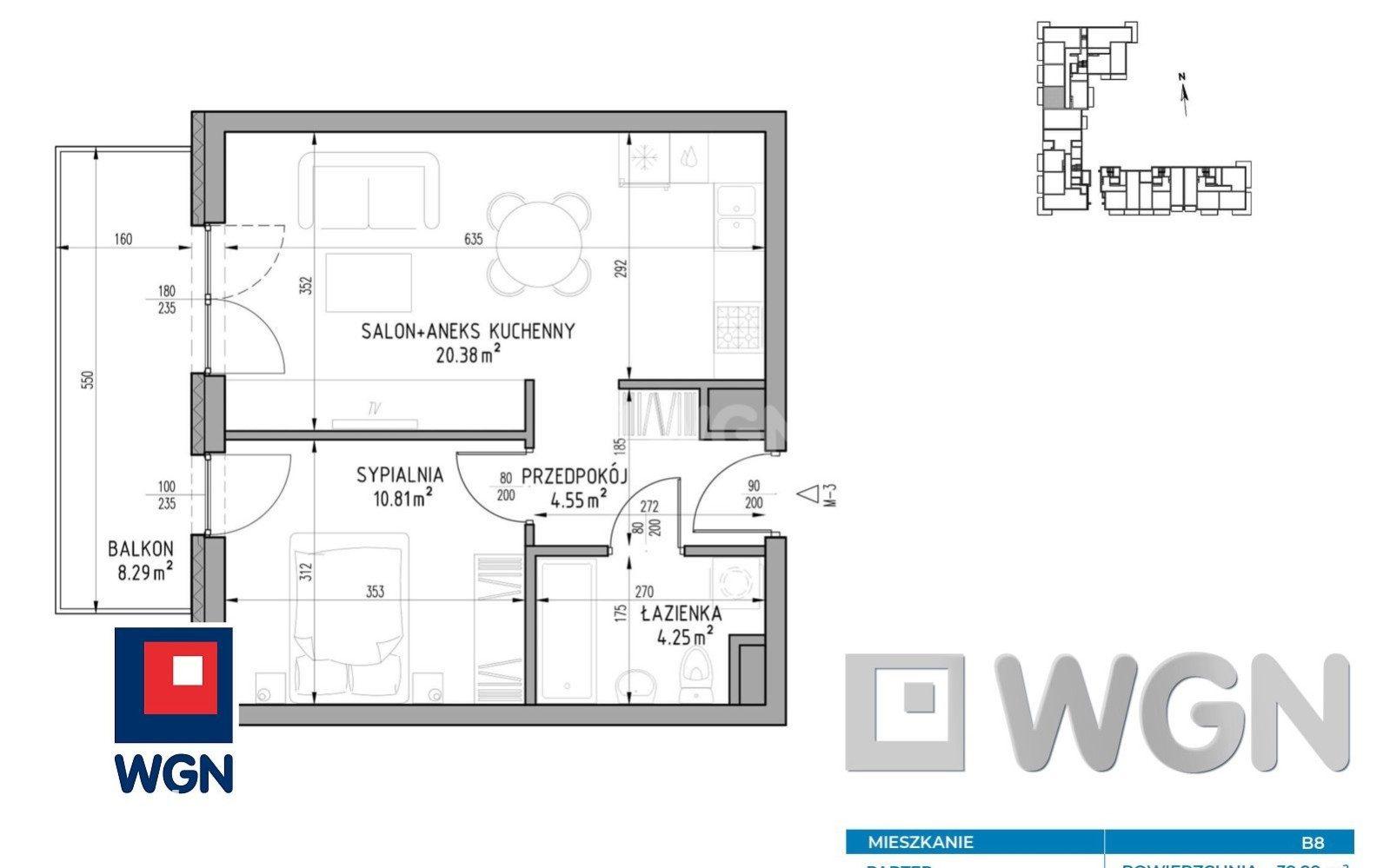 Mieszkanie na sprzedaż Lublin - Mieszkanie 39,99 m2, parter, Wrotków, Lublin - zdjęcie 6