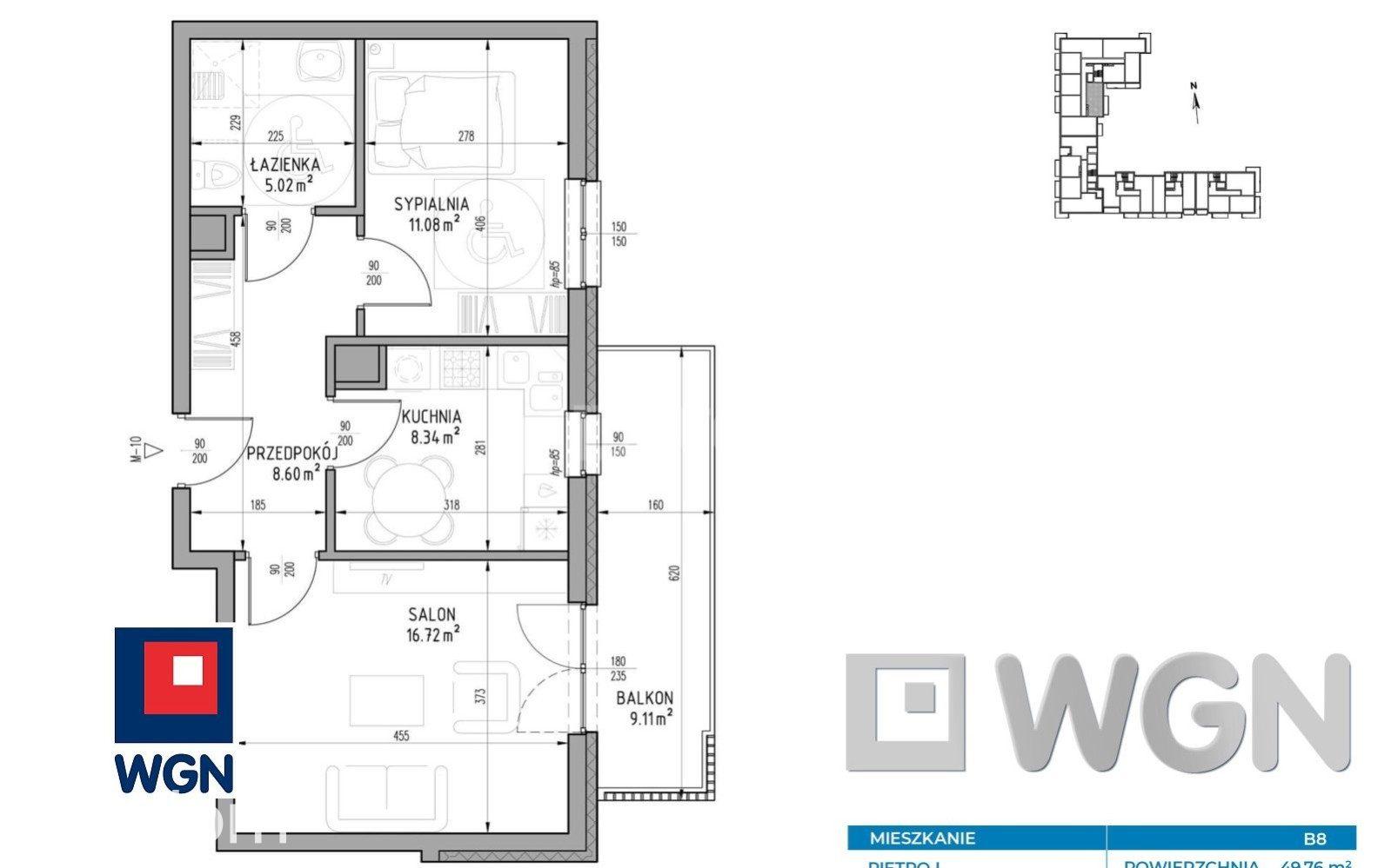 Mieszkanie na sprzedaż Lublin - Nowe 2 pokoje z oddzielną kuchnią | 49,76 m2 | Lublin Wrotków | 0% PCC - zdjęcie 6