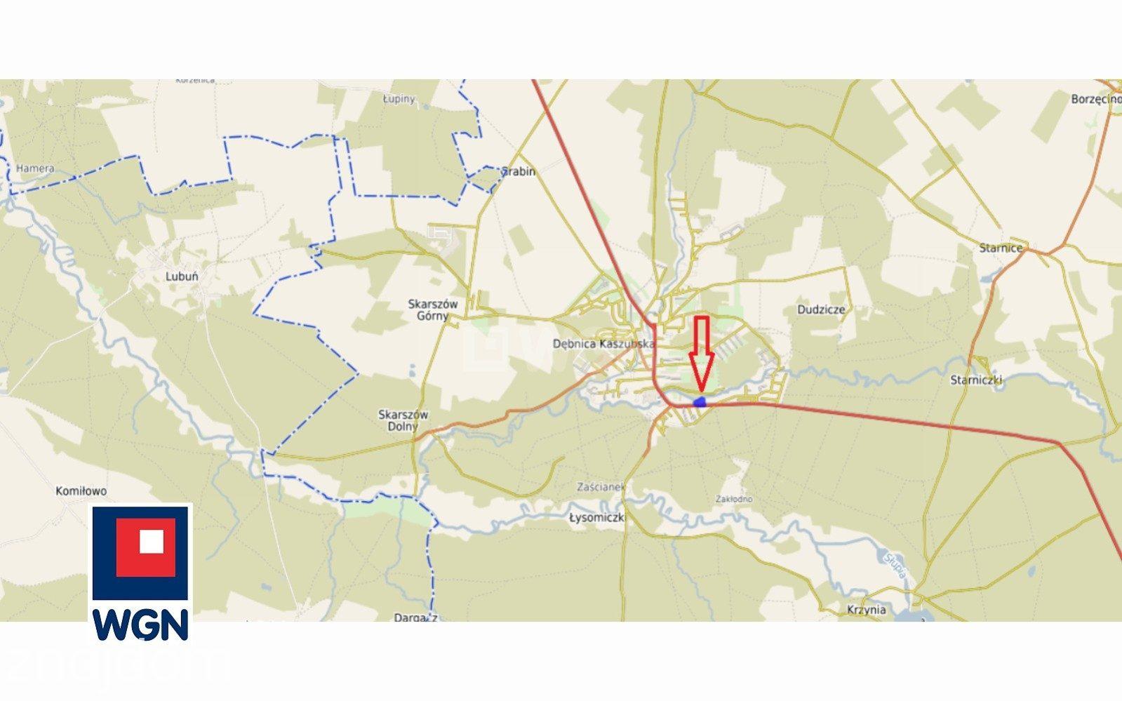 Działka na sprzedaż Dębnica Kaszubska