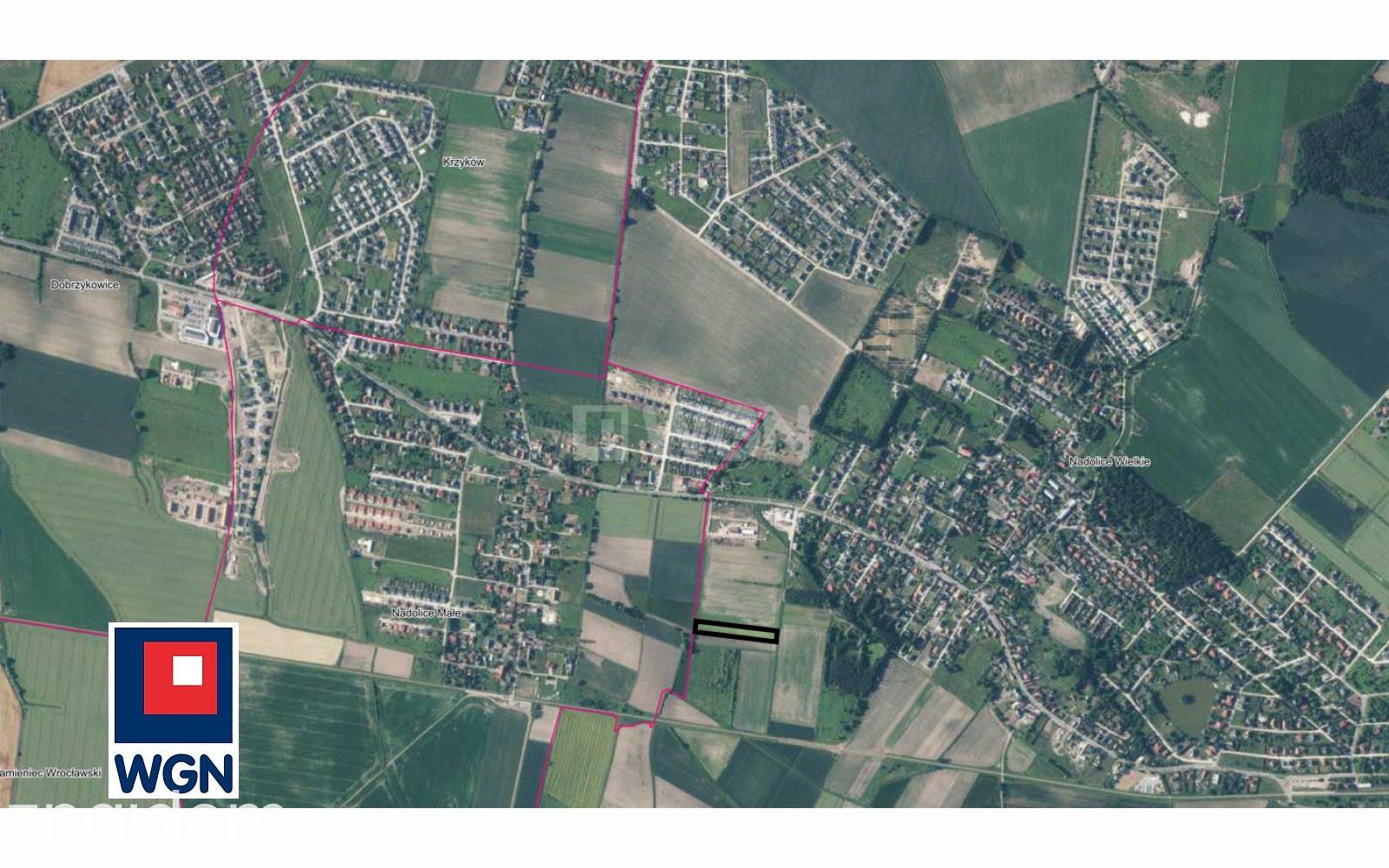 Grunt rolny na sprzedaż Nadolice Wielkie - Działka rolna 6 800 m2 - Nadolice Wielkie - Doskonała lokata kapitału blisko Wrocławia. - zdjęcie 2