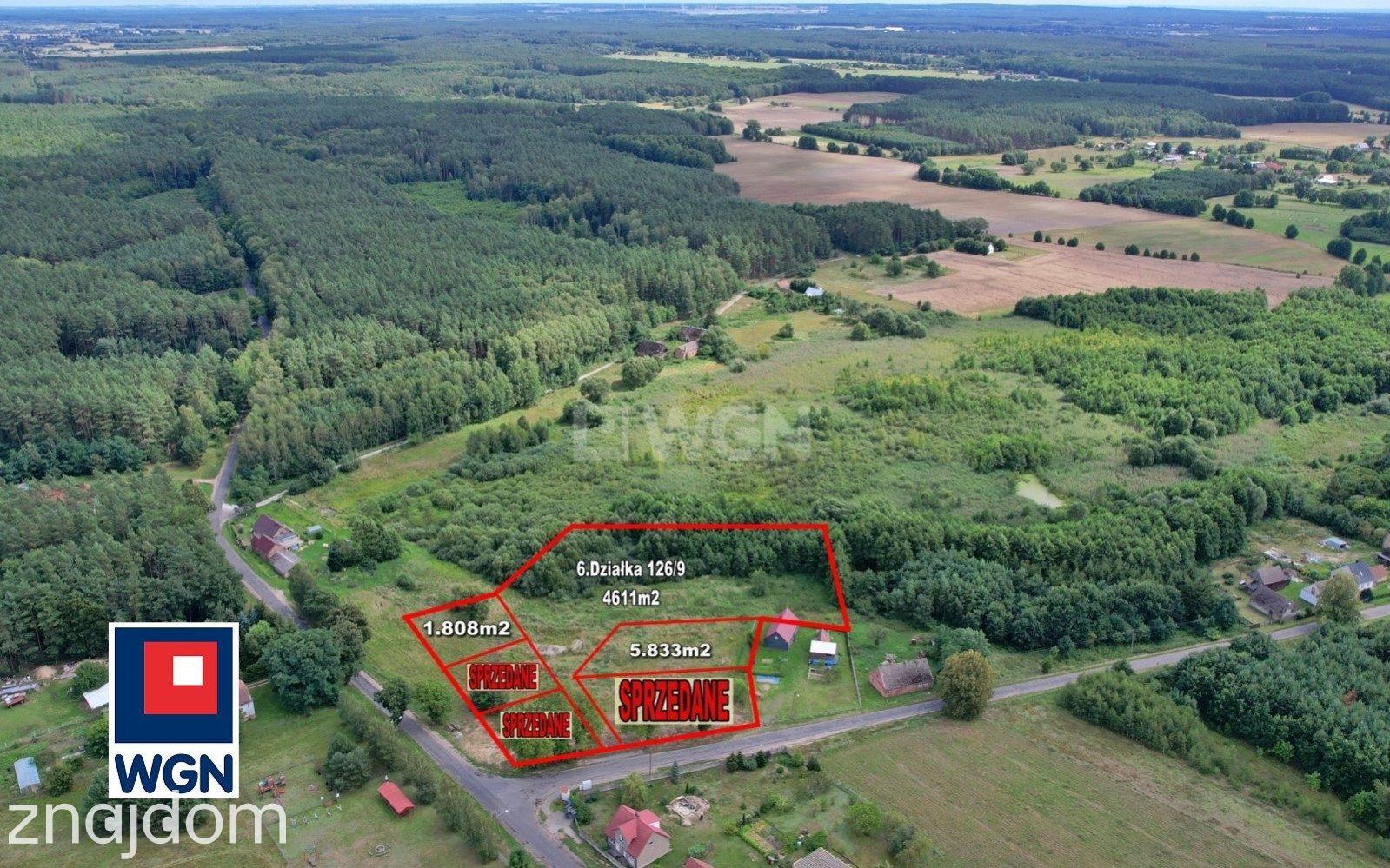 Grunt budowlany jednorodzinny na sprzedaż Gajewo - Działka 2406m2 | Warunki BEZTERMINOWE - zdjęcie 3