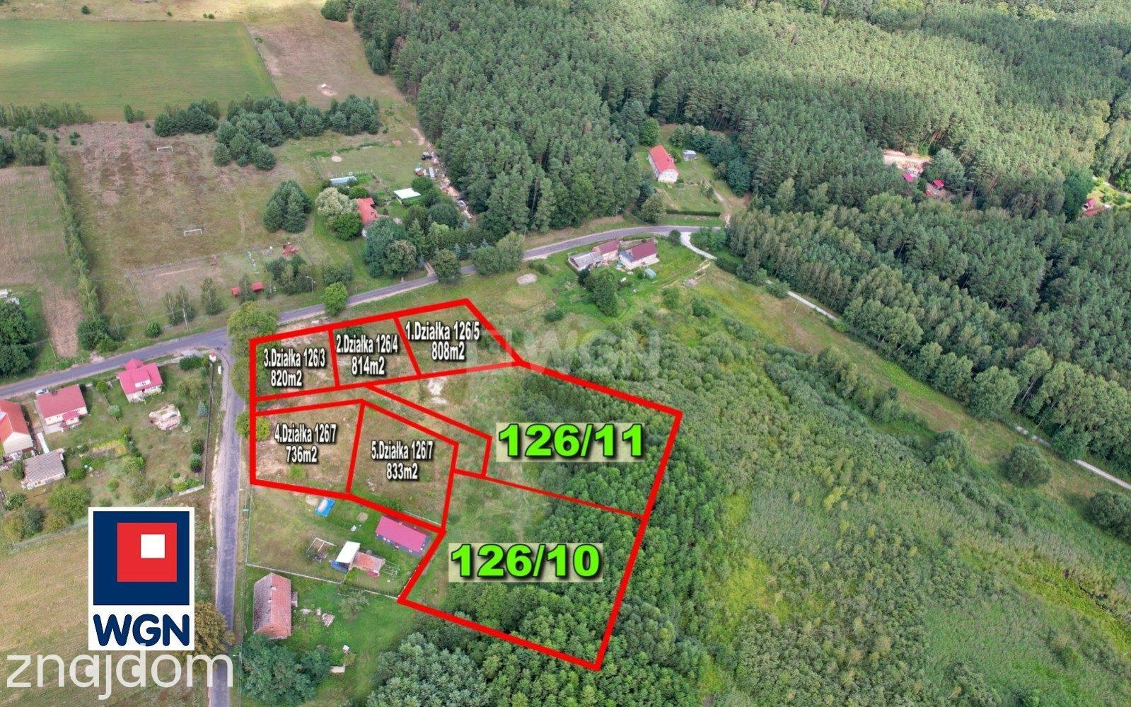 Grunt budowlany jednorodzinny na sprzedaż Gajewo - Działka 2406m2 | Warunki BEZTERMINOWE