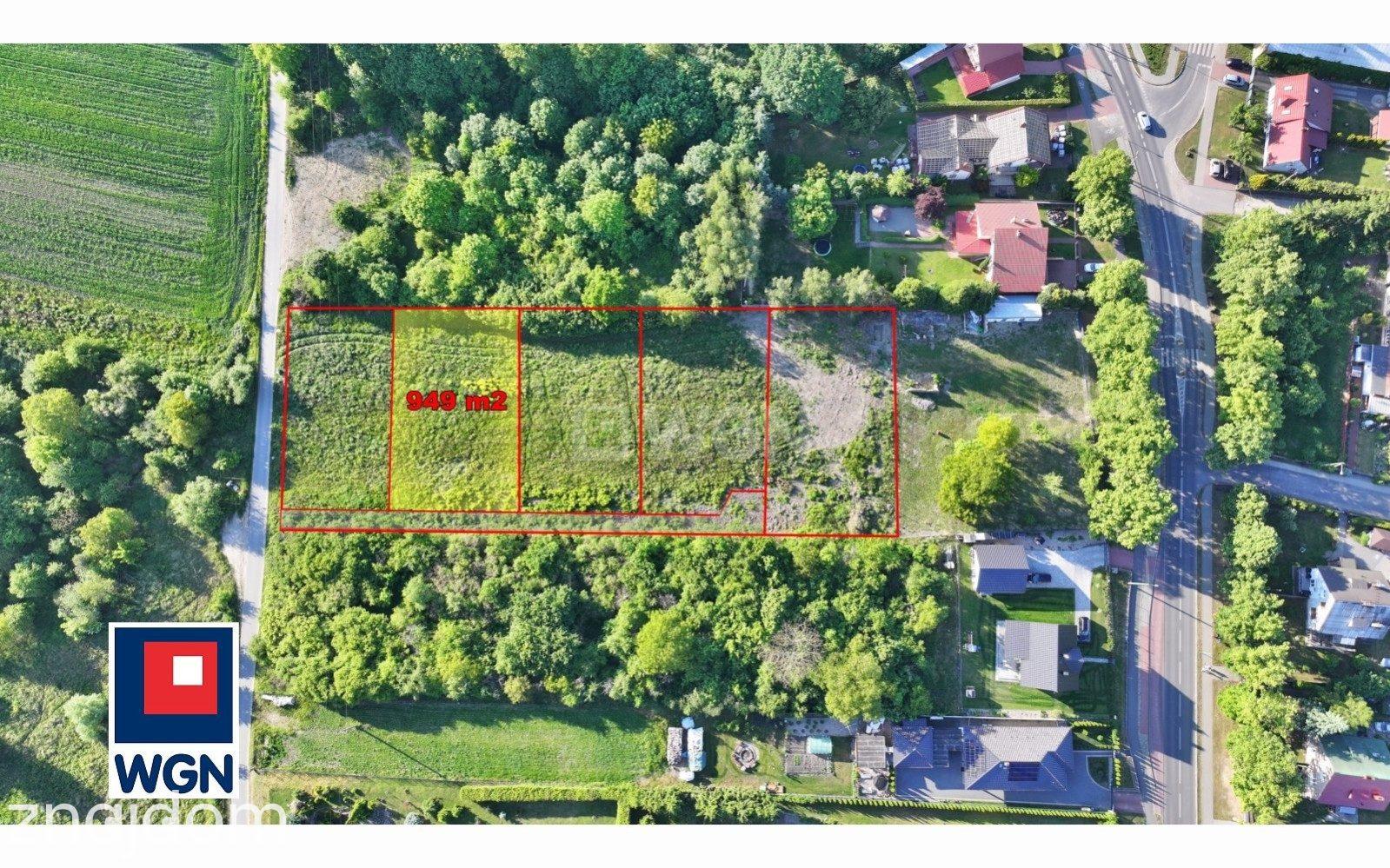 Grunt budowlany jednorodzinny na sprzedaż Wawrów - 949 m2 | WZ bezterminowe | Wawrów - zdjęcie 3