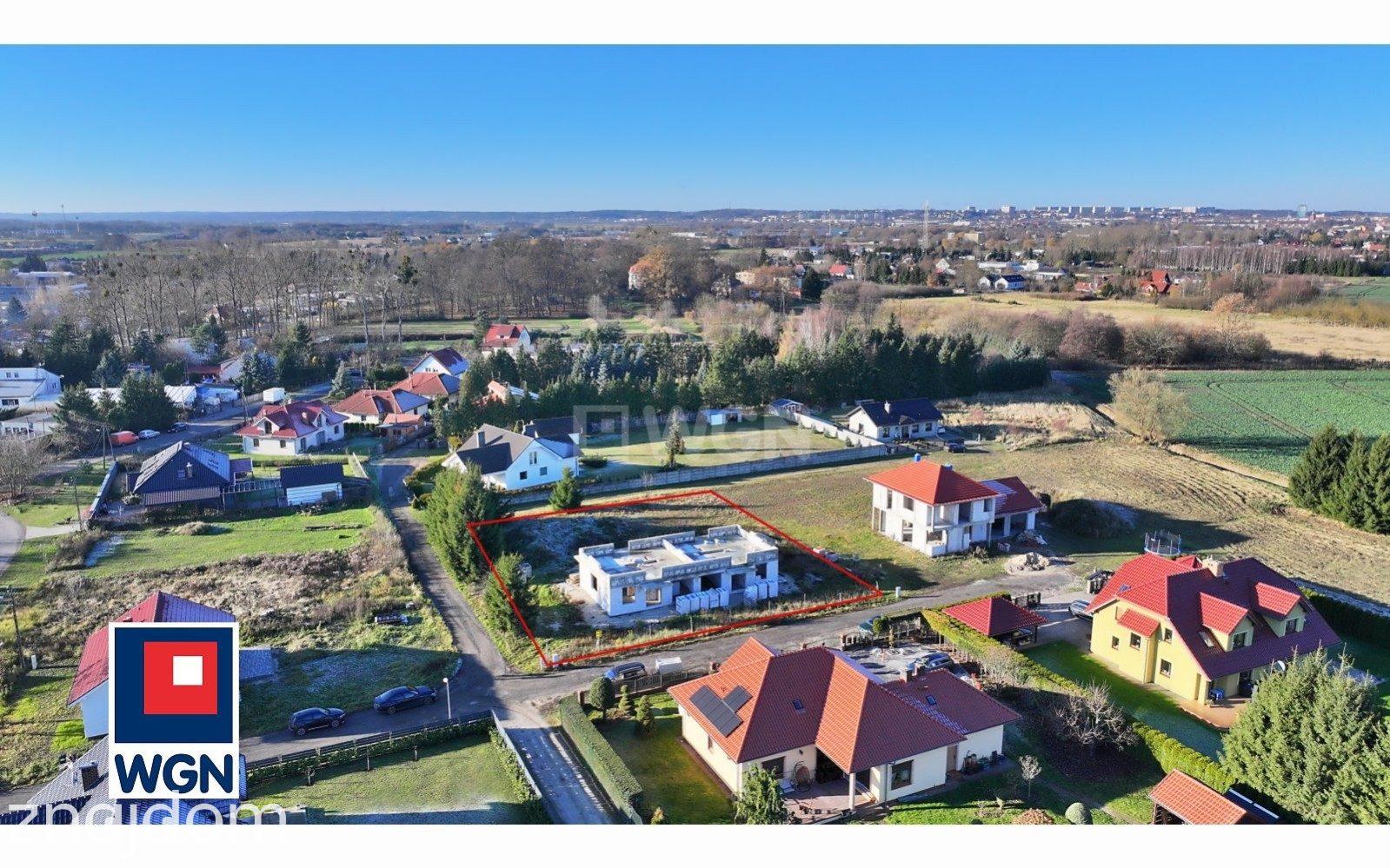 Dom na  sprzedaż Gorzów Wielkopolski - Bliźniak w stanie surowym, 227 m2 Atrakcyjna inwestycja Gorzów
