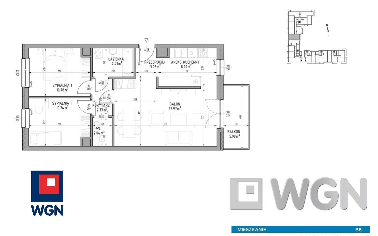 Mieszkanie na  sprzedaż Lublin - Mieszkanie 65,02 m2, parter, Wrotków, Lublin - zdjęcie 5