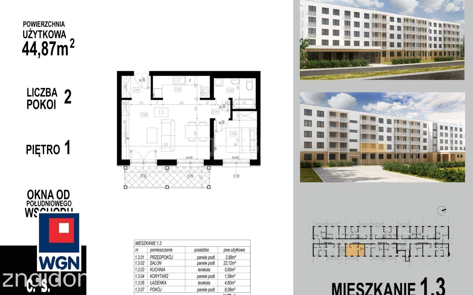 Mieszkanie na sprzedaż Głogów