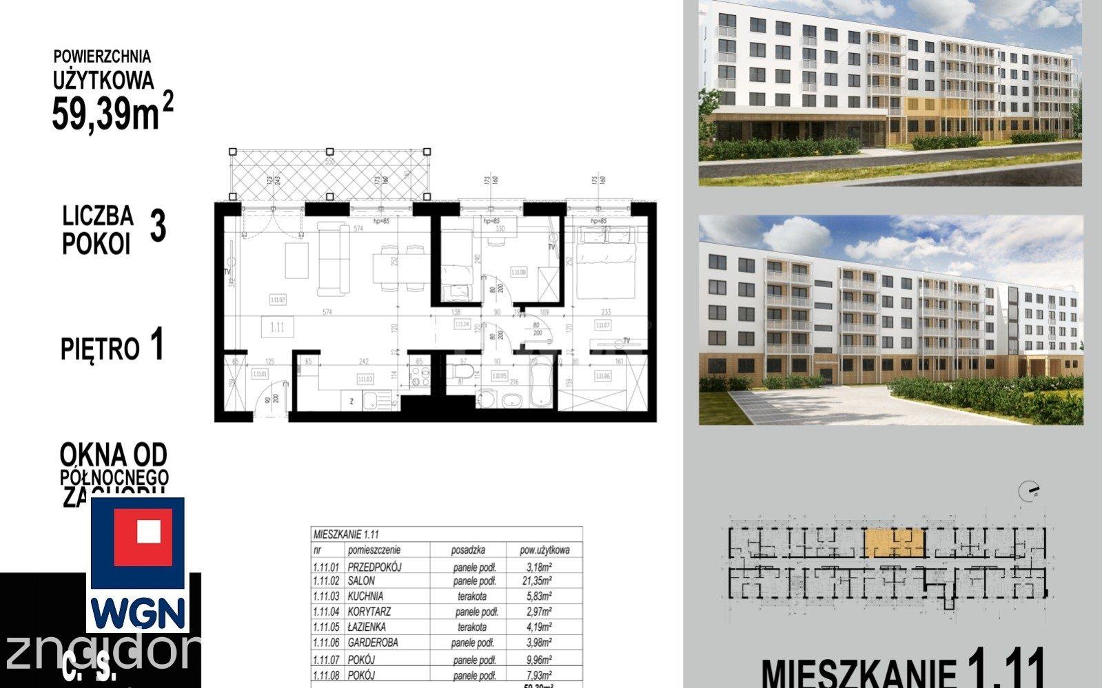 Mieszkanie na sprzedaż Głogów - Nowoczesne mieszkania Głogów Wojska Polskiego - zdjęcie 11