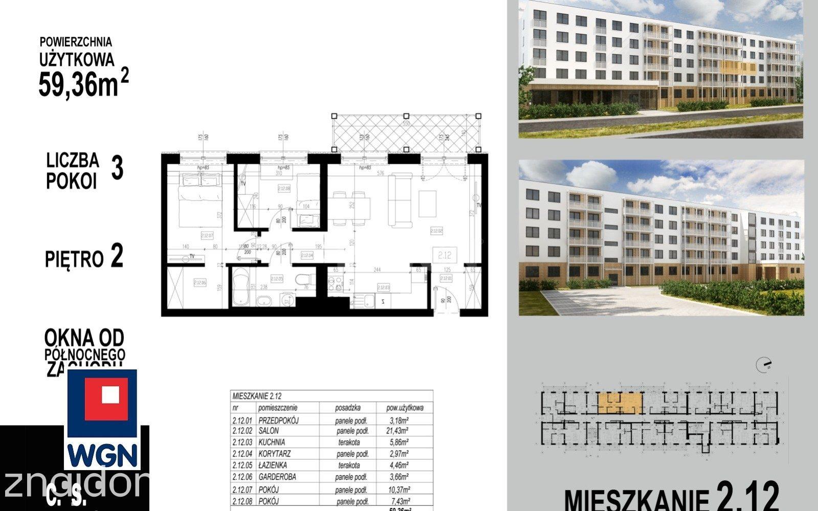 Mieszkanie na sprzedaż Głogów - Nowoczesne mieszkania Głogów Wojska Polskiego - zdjęcie 5
