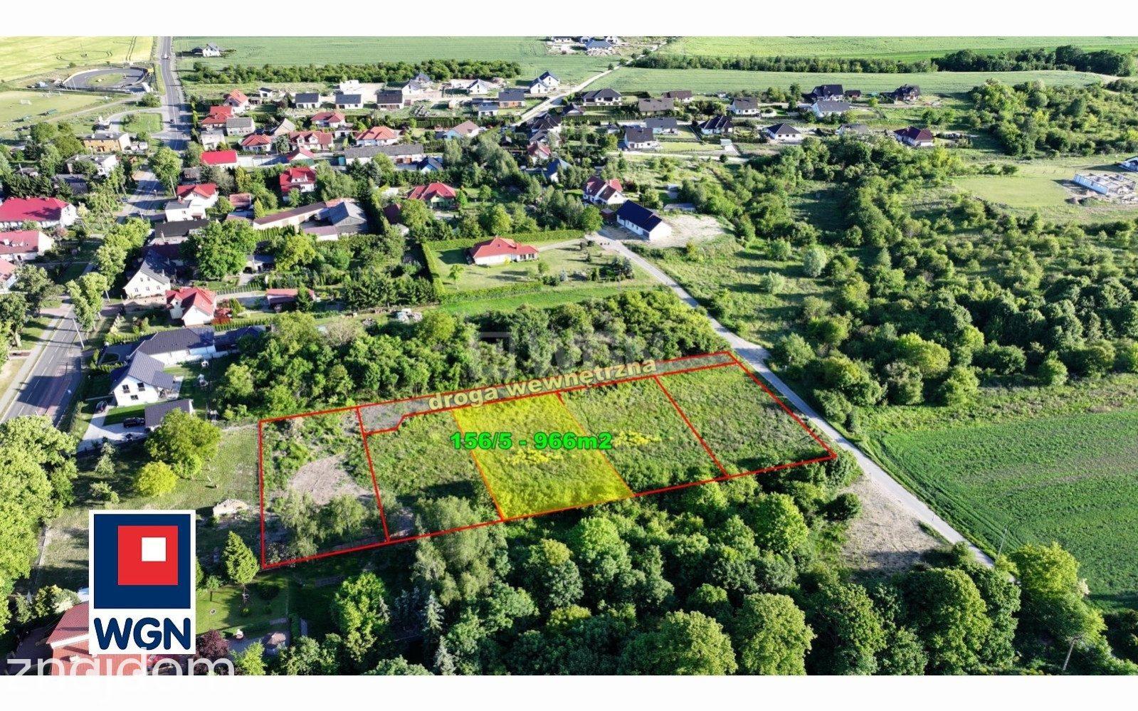 Grunt budowlany jednorodzinny na sprzedaż Wawrów - 966 m2 | WZ bezterminowe | Wawrów - zdjęcie 4