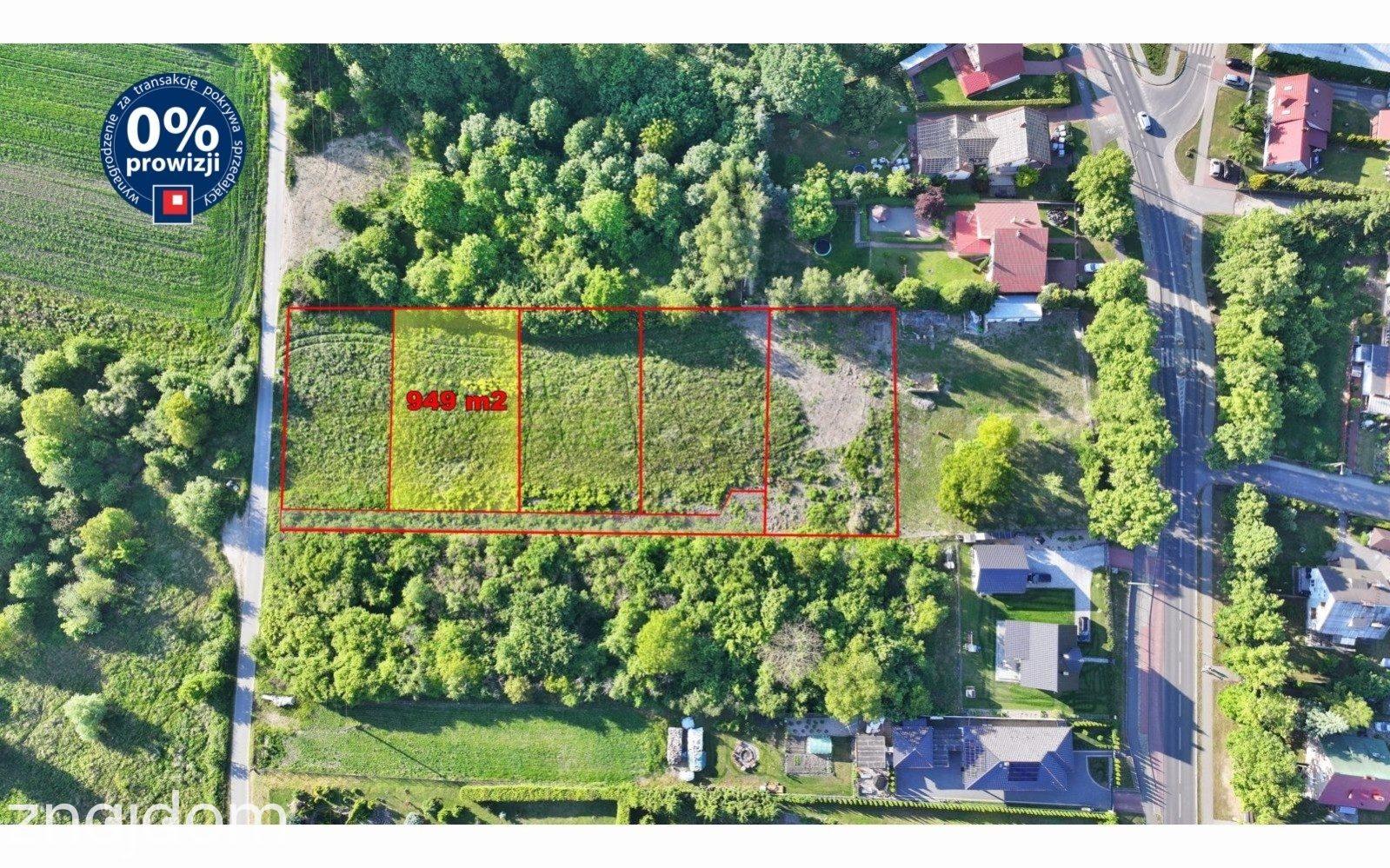 Grunt budowlany jednorodzinny na  sprzedaż Wawrów - 949 m2 | WZ bezterminowe | Wawrów - zdjęcie 7