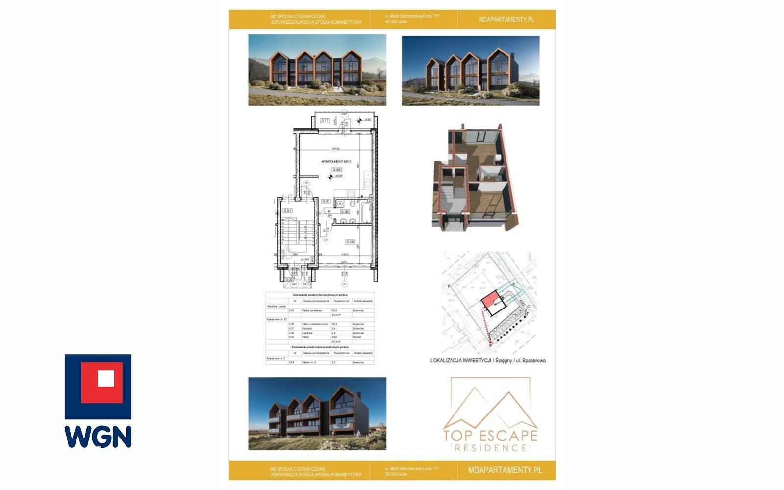 Mieszkanie na sprzedaż Ściegny - Apartament 45 m2 Karpacz Ściegny - zdjęcie 11
