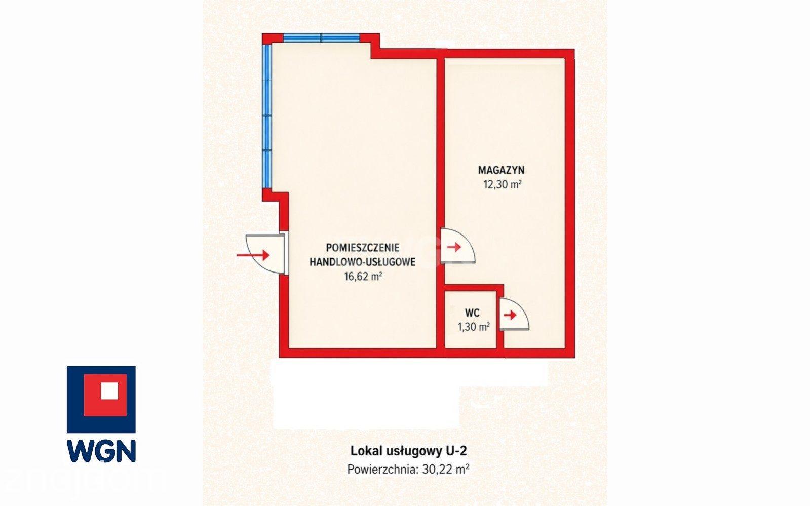 Lokal handlowy na  sprzedaż Ełk - Na sprzedaż lokal usługowy 30,22 m?, parter, Ełk.