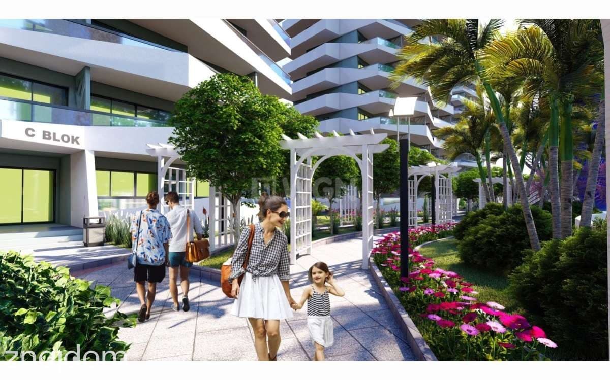 Mieszkanie na  sprzedaż Iskele - Luksusowe apartamenty 52 m2, środkowe piętro (1+1),Yeni Iskele, Cypr Północny. - zdjęcie 7