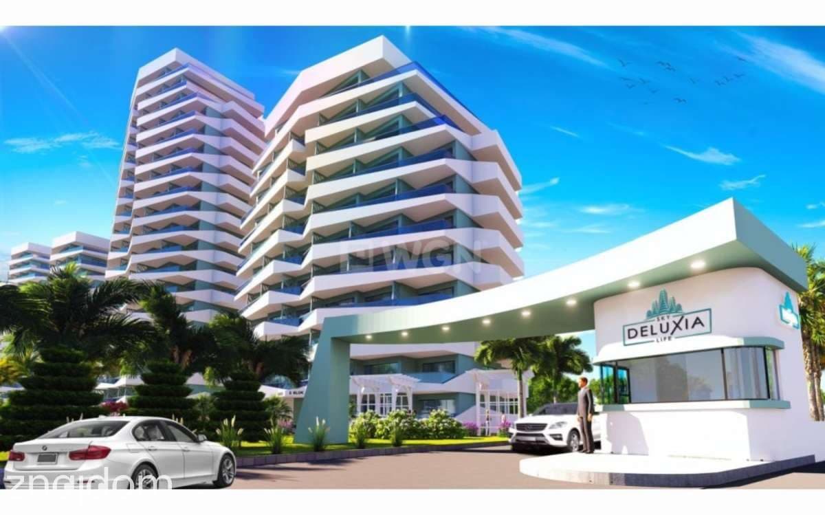 Mieszkanie na sprzedaż Iskele - Luksusowe apartamenty 52 m2, środkowe piętro (1+1),Yeni Iskele, Cypr Północny.