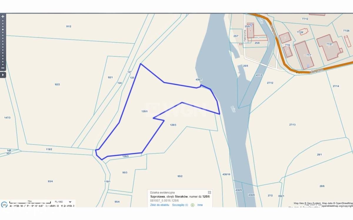 Grunt rolny na sprzedaż Sieraków - Sieraków, grunt rolny, 1,49 ha, sprzedam, 70 000 zł.