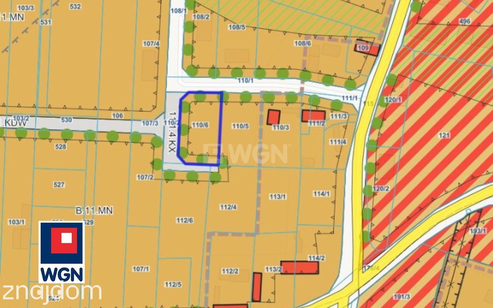 Grunt budowlany jednorodzinny na sprzedaż Włynkowo - Działka budowlana, 1233m2, Włynkowo - zdjęcie 2