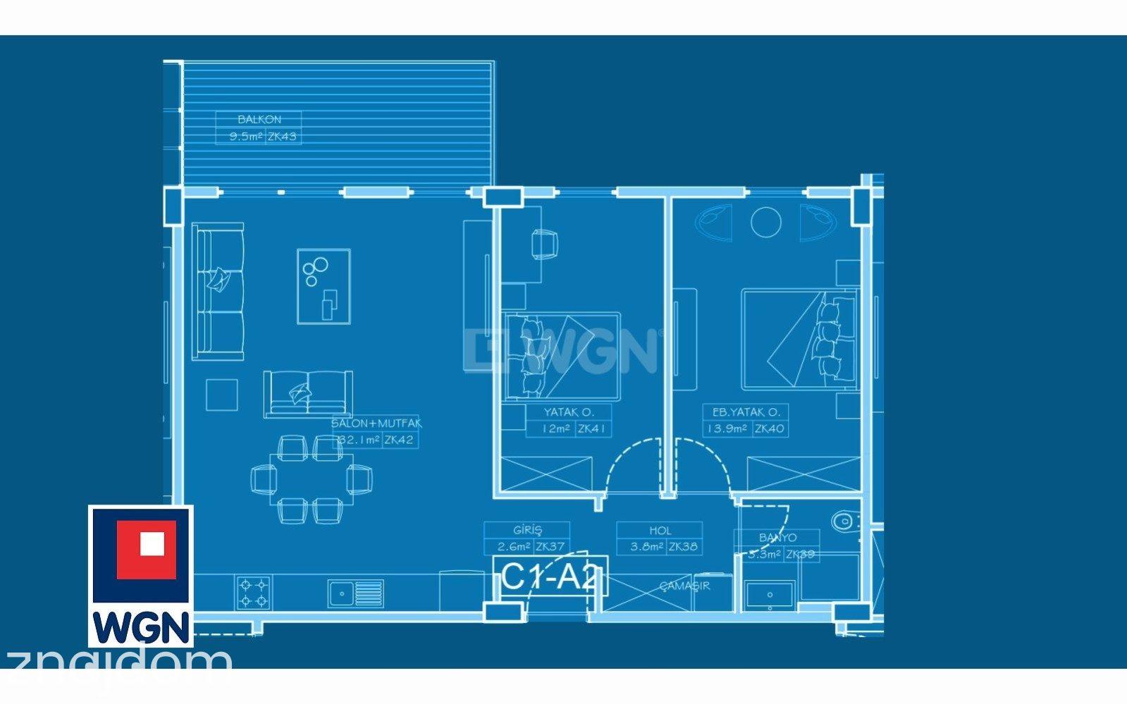 Mieszkanie na sprzedaż Tatlisu - Apartament 2+1, 84 m2, Tatlisu - zdjęcie 6