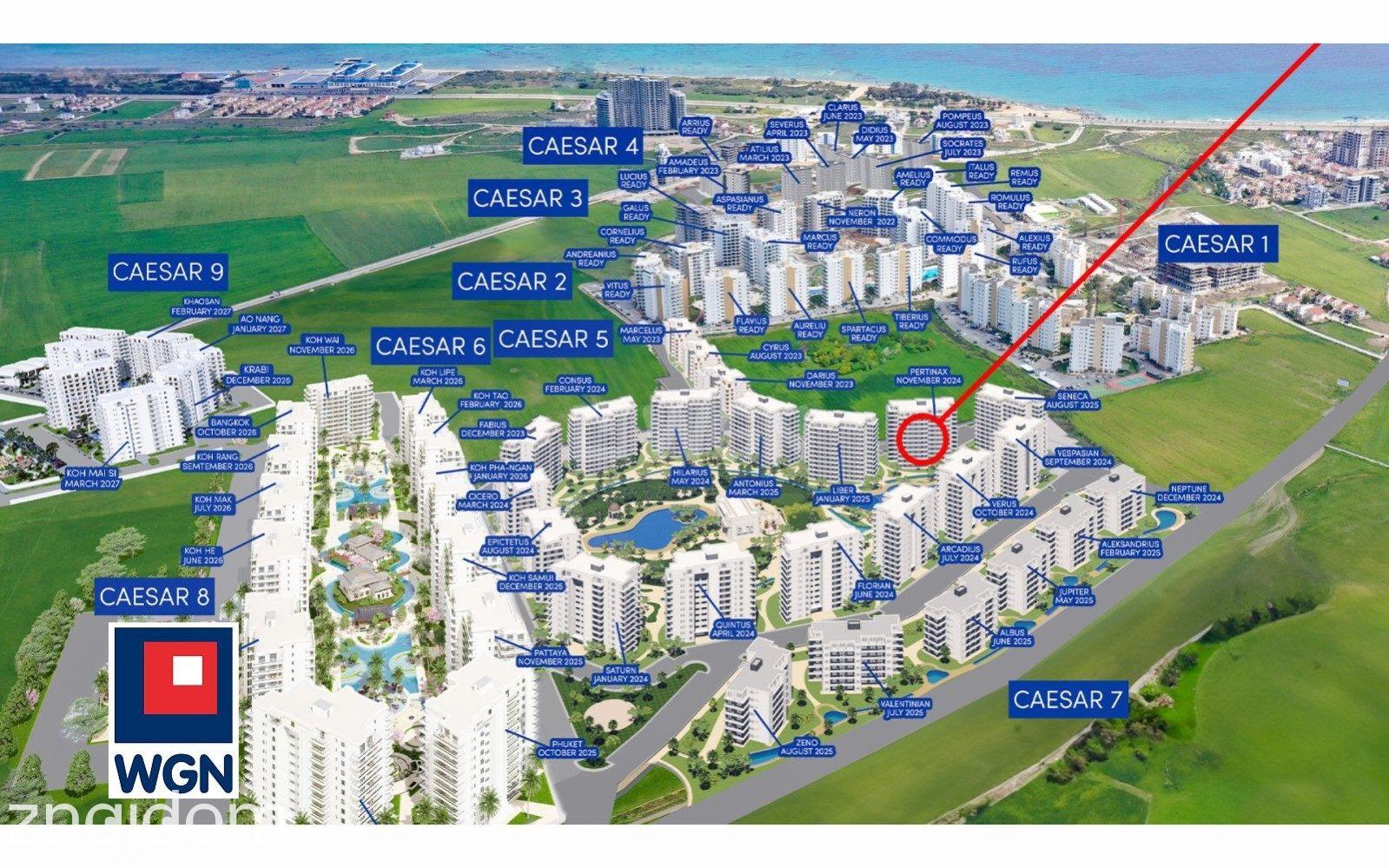 Mieszkanie na sprzedaż Iskele - Apartament inwestycyjny w Iskele doskonała lokalizacja
