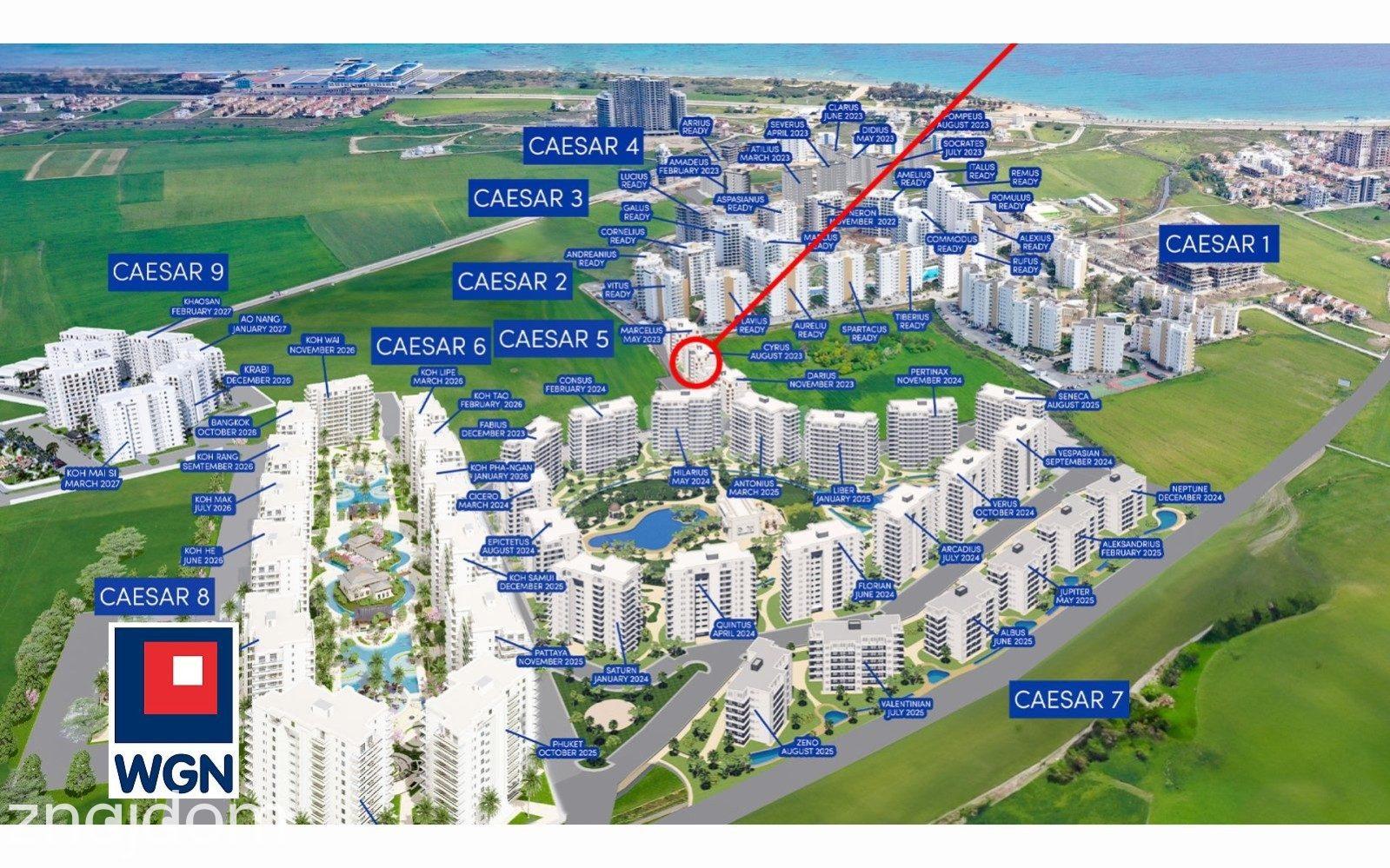 Mieszkanie na  sprzedaż Iskele - Apartament typu studio w Iskele - zdjęcie 5