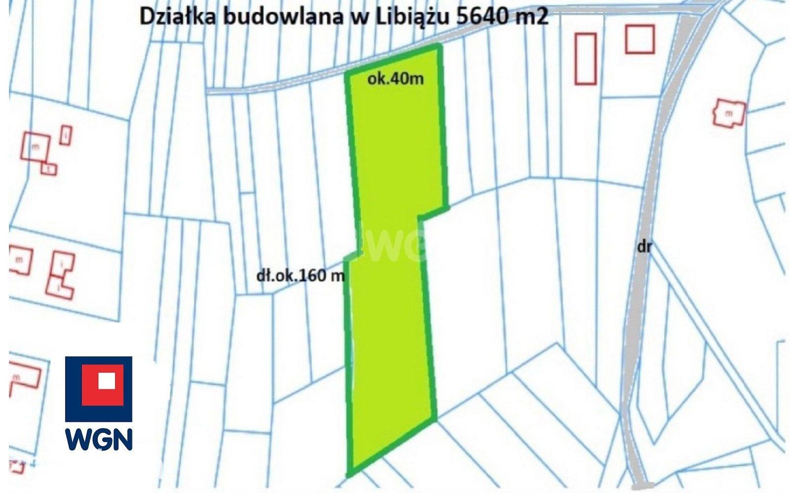 Grunt budowlany jednorodzinny na sprzedaż Libiąż - 5640 m2 wolności i widoków w Libiążu - zdjęcie 5