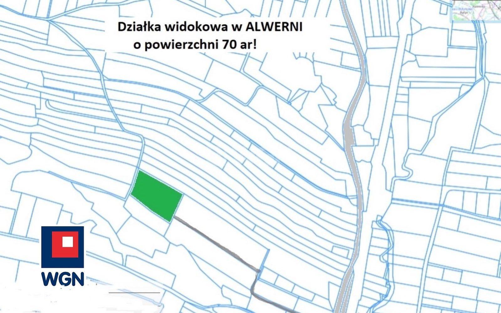 Grunt budowlany jednorodzinny na sprzedaż Alwernia - Alwernia, widokowa działka o powierzchni 72ary - zdjęcie 4