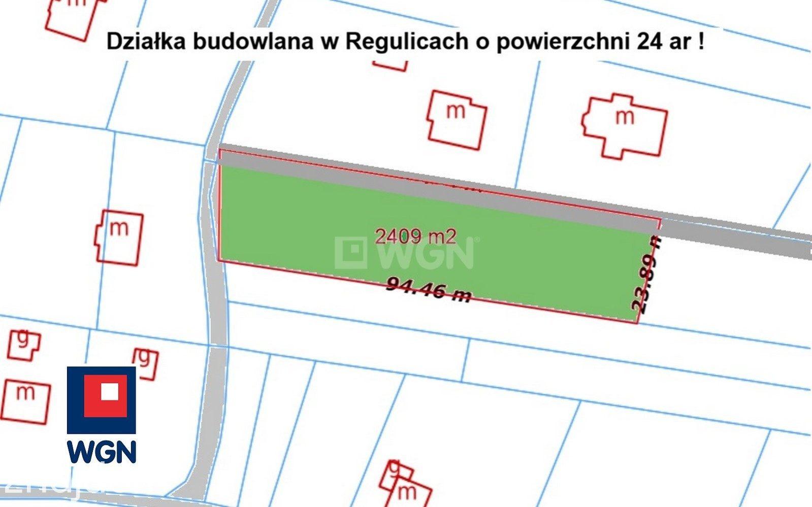 Grunt budowlany jednorodzinny na sprzedaż Regulice - Ładna działka budowlana w cichym miejscu! - zdjęcie 6