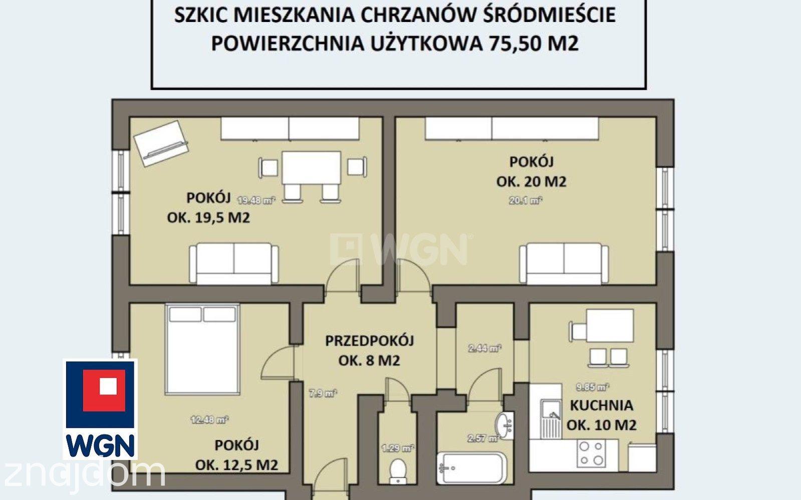 Mieszkanie na sprzedaż Chrzanów - Na sprzedaż duże komfortowe mieszkanie w Centrum Chrzanowa - zdjęcie 9