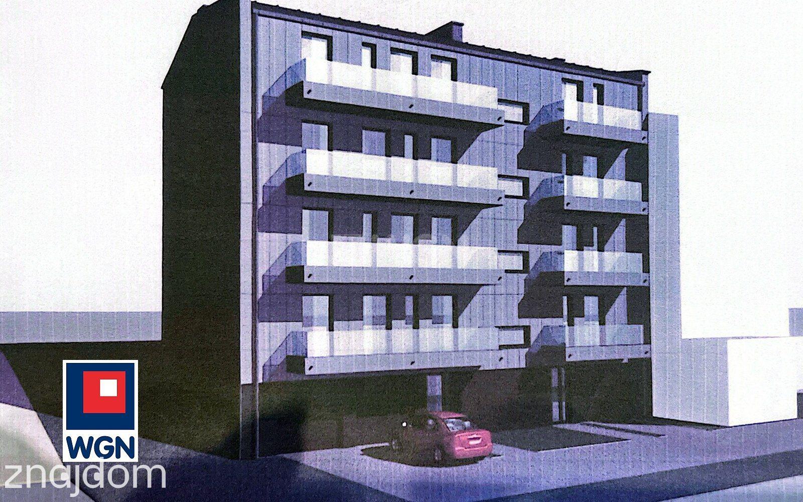 Grunt budowlany wielorodzinny na sprzedaż Chrzanów - Działka w centrum miasta z projektem na budynek wielorodzinny! - zdjęcie 3