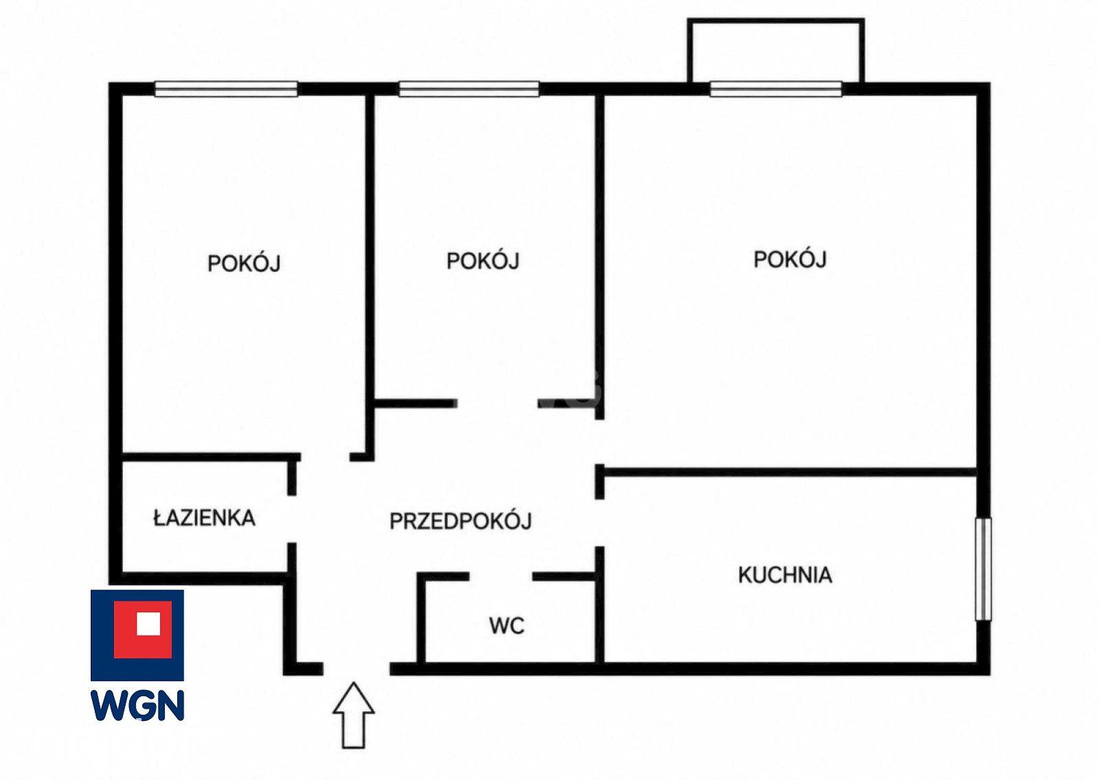 Mieszkanie na sprzedaż Gdańsk - Dwa balkony, widok na morze | 62,7 m? | Pomorska