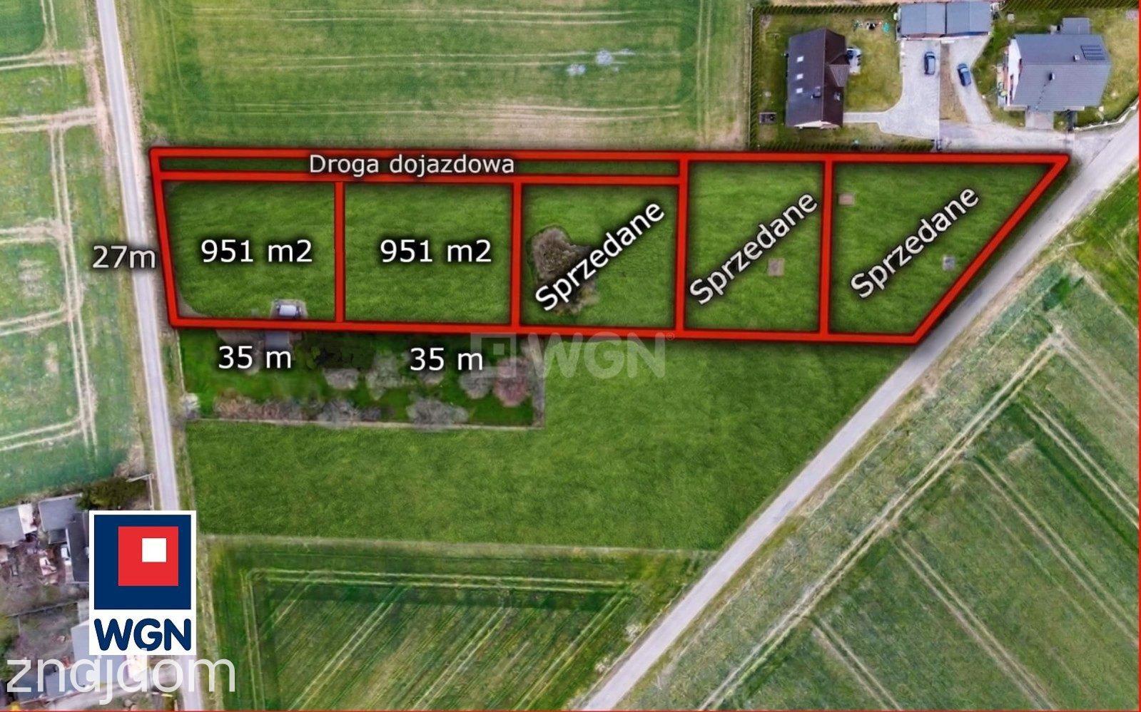 Grunt budowlany jednorodzinny na  sprzedaż Gierałtowice - Na sprzedaż działka budowlana w zielonej okolicy | Gierałtowice Zgrzebnioka