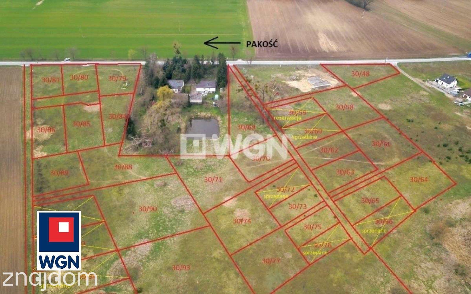 Grunt budowlany jednorodzinny na sprzedaż Pakość - Działka z wydanymi Warunkami Zabudowy dla Domu jednorodzinnego-niestandardowe projekty domu są możliwe na tej Działce! - zdjęcie 3
