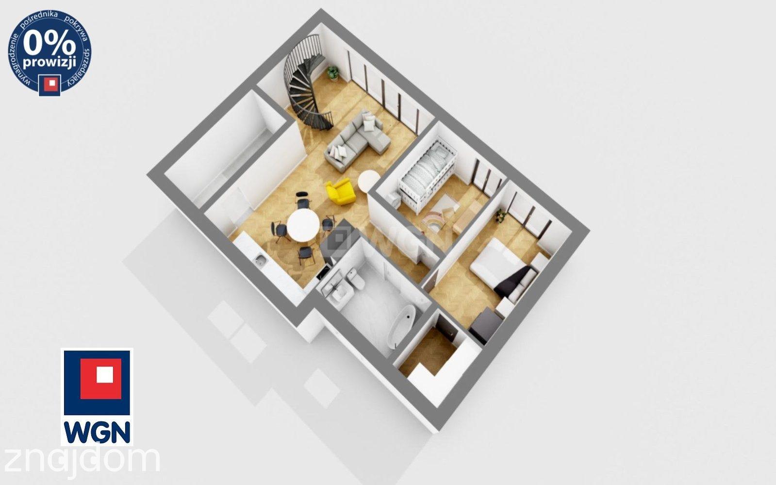 Mieszkanie na  sprzedaż Dąbrowa Górnicza - Na sprzedaż bezczynszowy apartament 3 pokoje z tarasem i parkingiem | Dąbrowa Górnicza Os. Warszawskie 2.0.