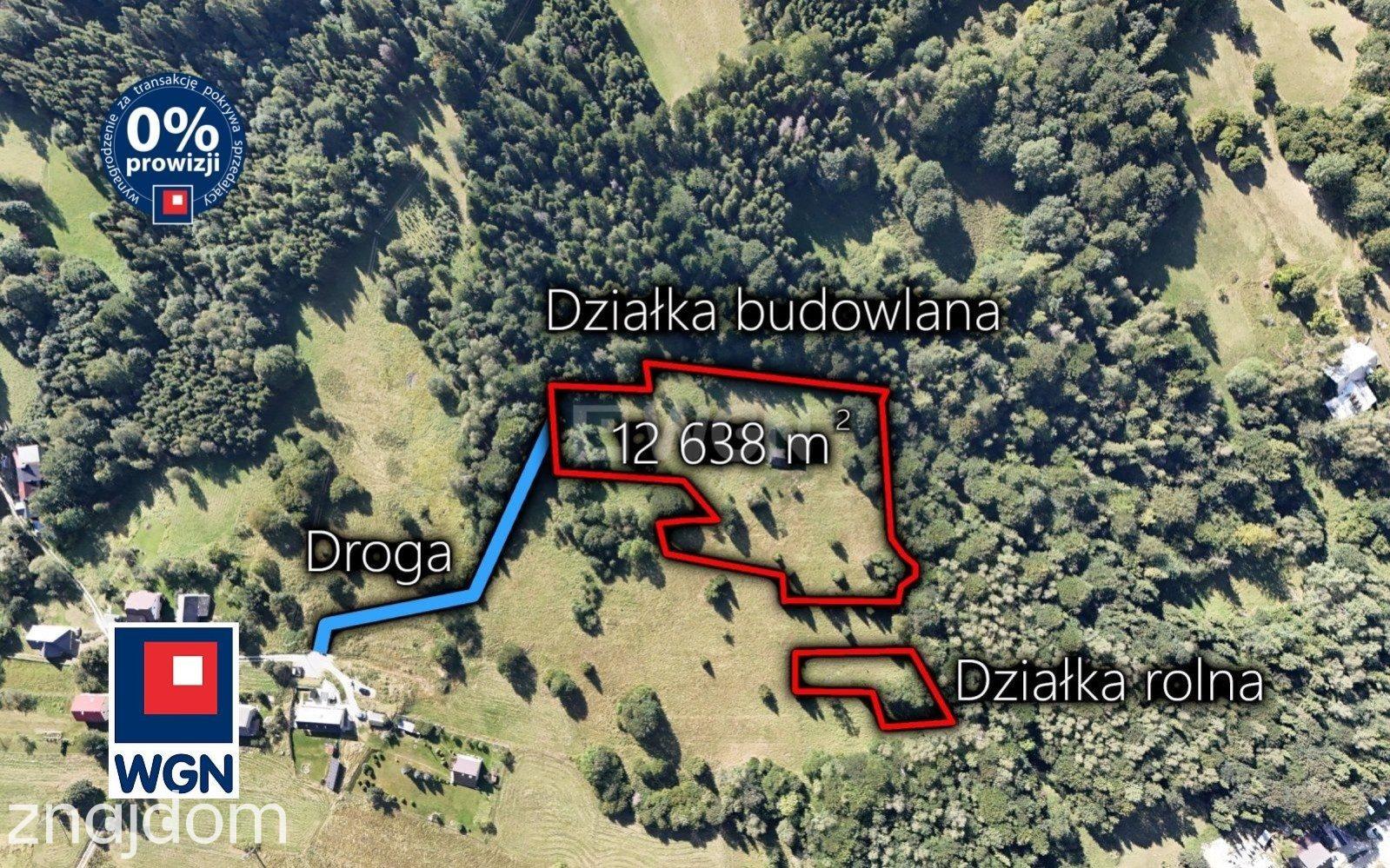 Grunt budowlany jednorodzinny na  sprzedaż Sól Kiczora - Na sprzedaż działka z fantastycznym widokiem pod lasem | Sól Kiczora Rajcza.Na sprzedaż działka z fantastycznym widokiem pod lasem | Sól Kiczora Rajcza.