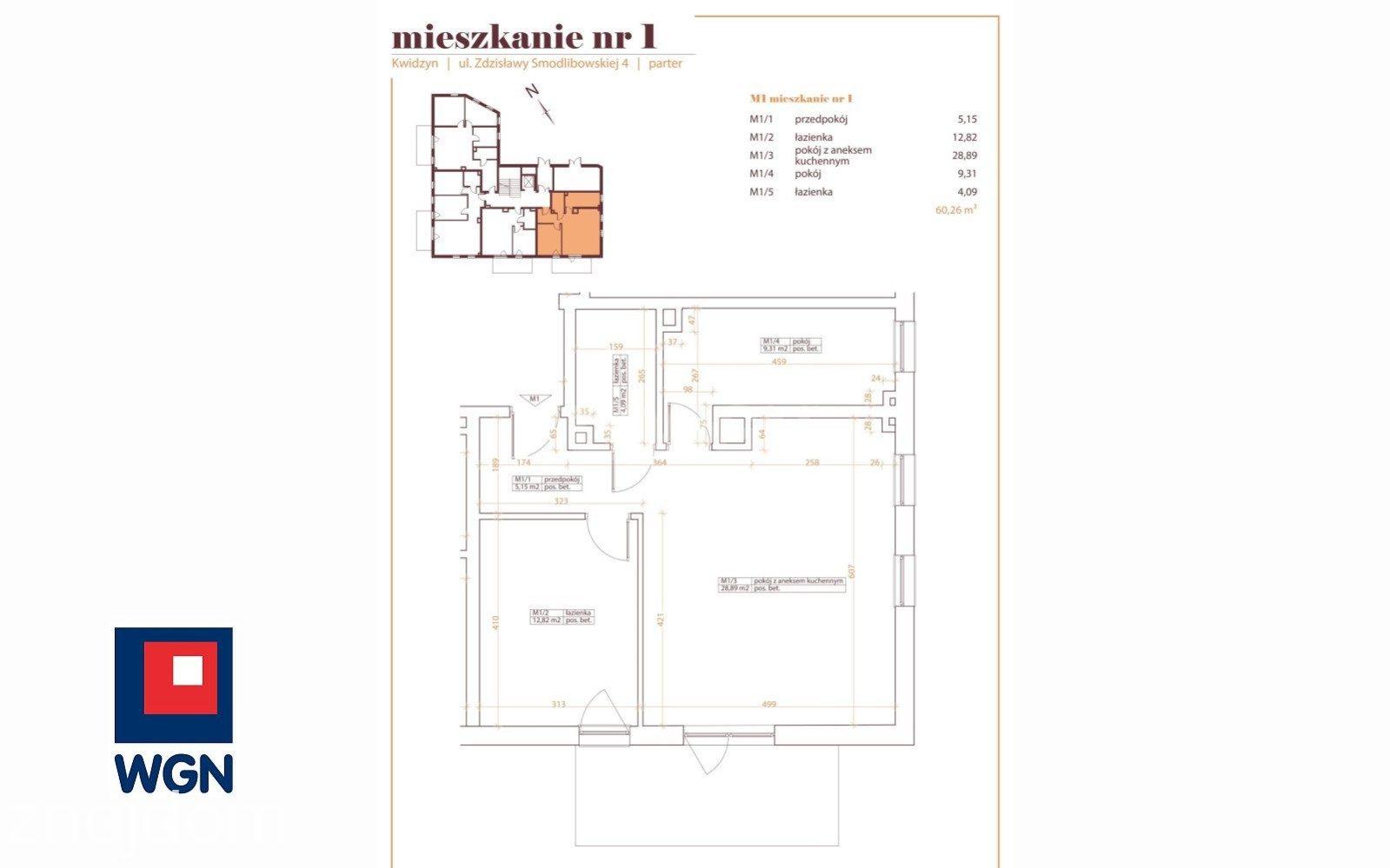 Mieszkanie na sprzedaż Kwidzyn - Gotowe mieszkanie 3-pokojowe z ogródkiem - Kwidzyn - zdjęcie 13